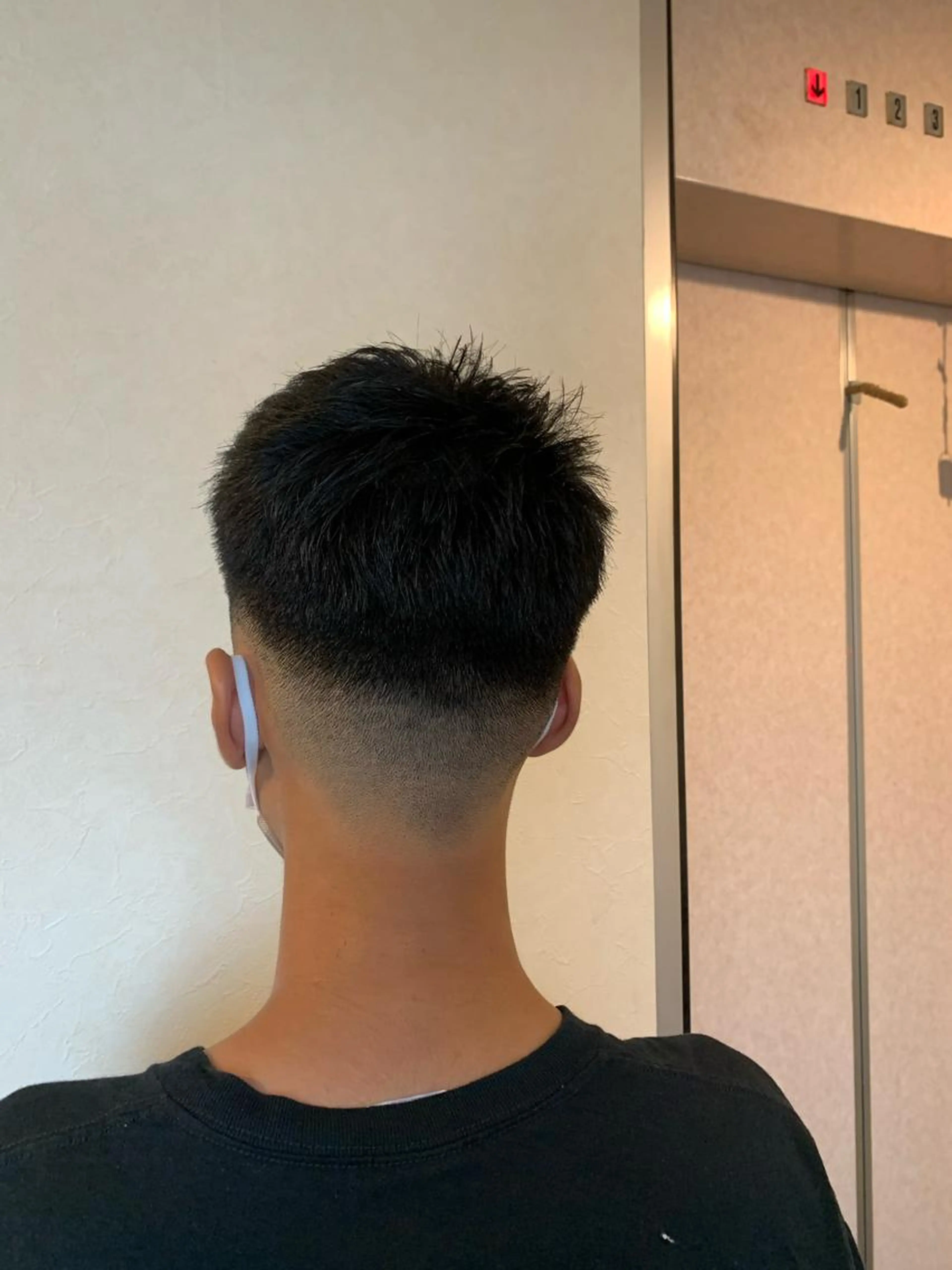 メンズカットの写真