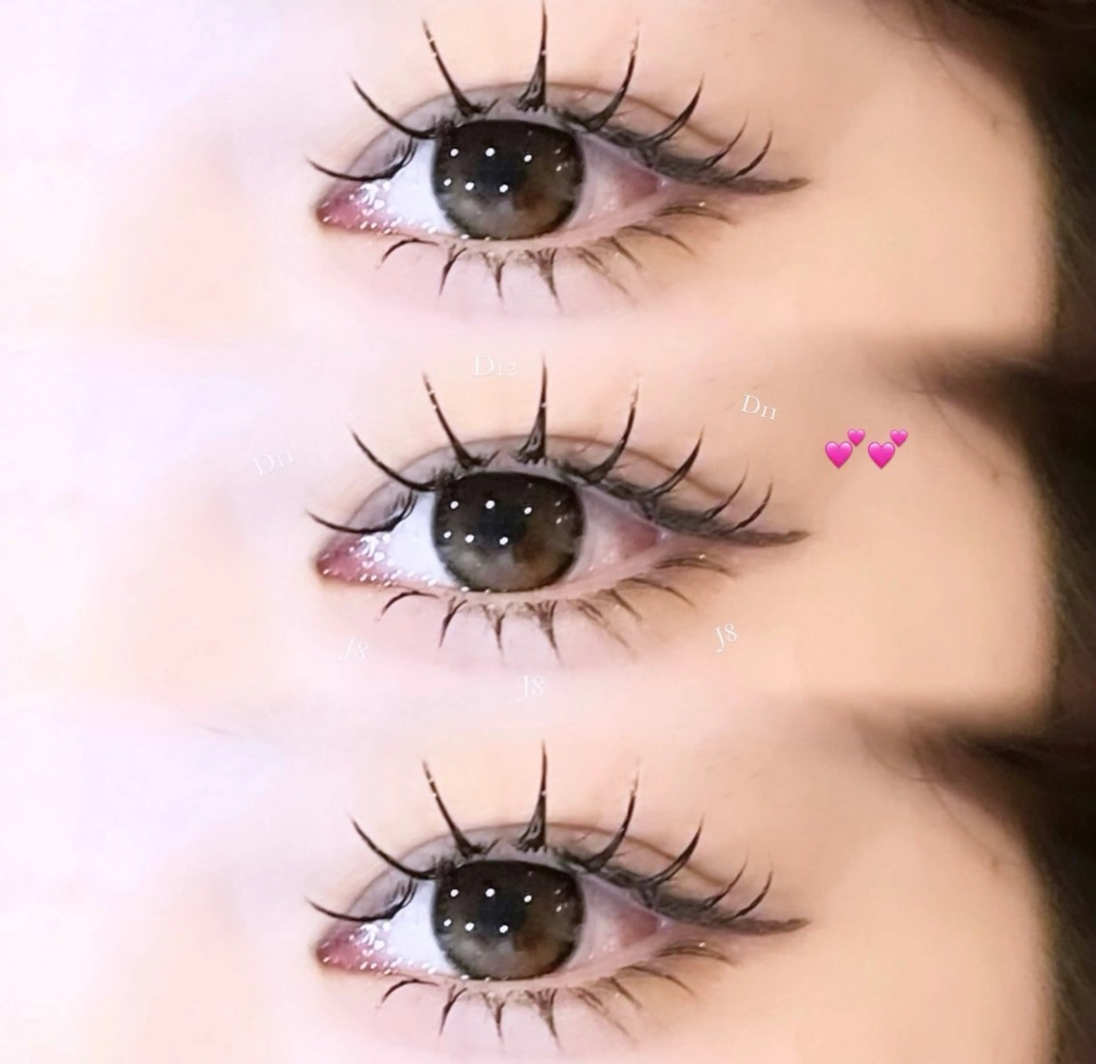 マツエク・マツパ 束感まつ毛 マツエク 🎀millie ainee♡田畑🎀のマツエク・マツパデザイン