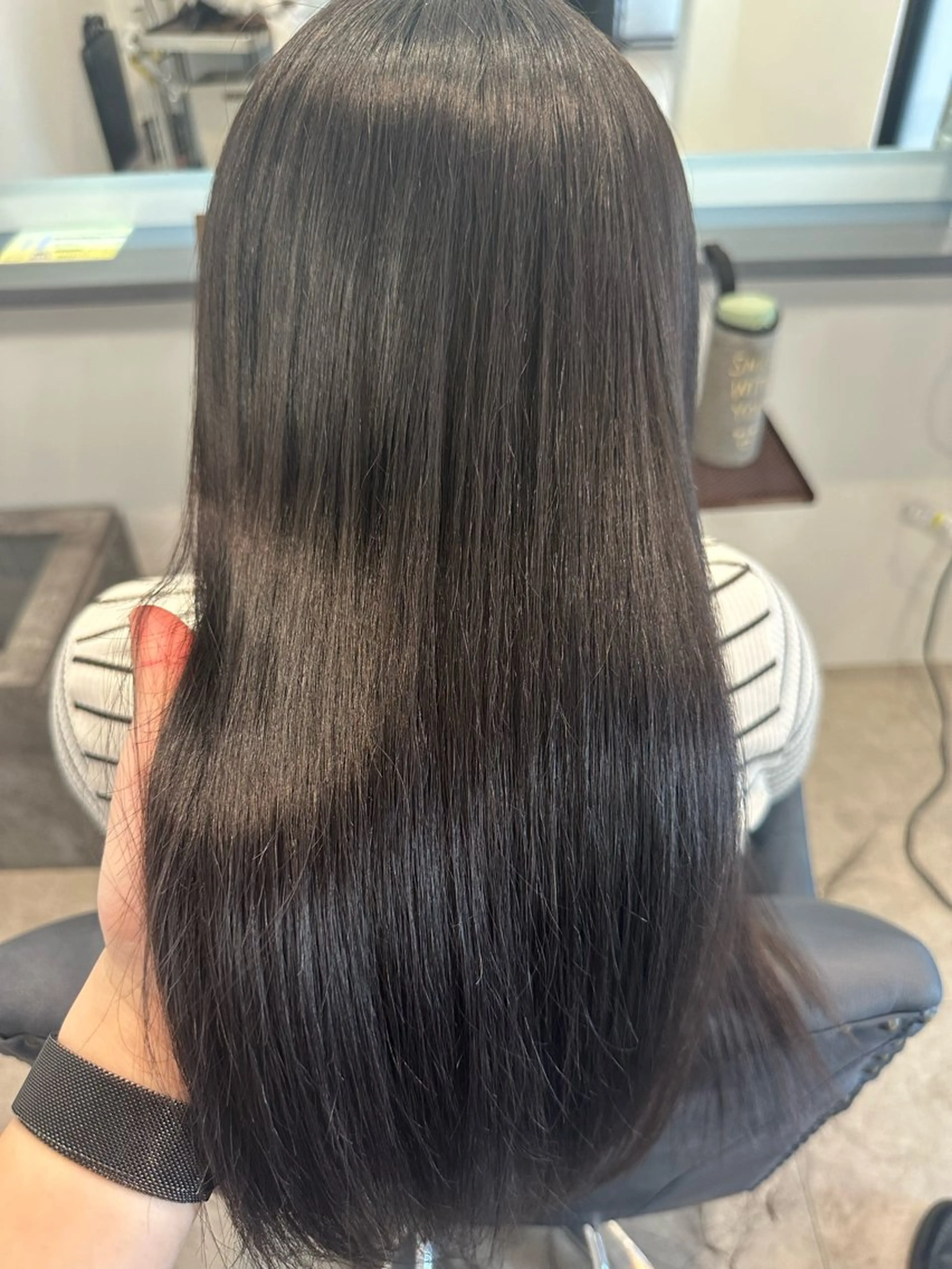 ミディアム 縮毛矯正 トリートメント 酸性ストレート 酸熱トリートメント カット ヘアカラー トリートメント 髪質改善/艶カラー 小池シンのヘアスタイル