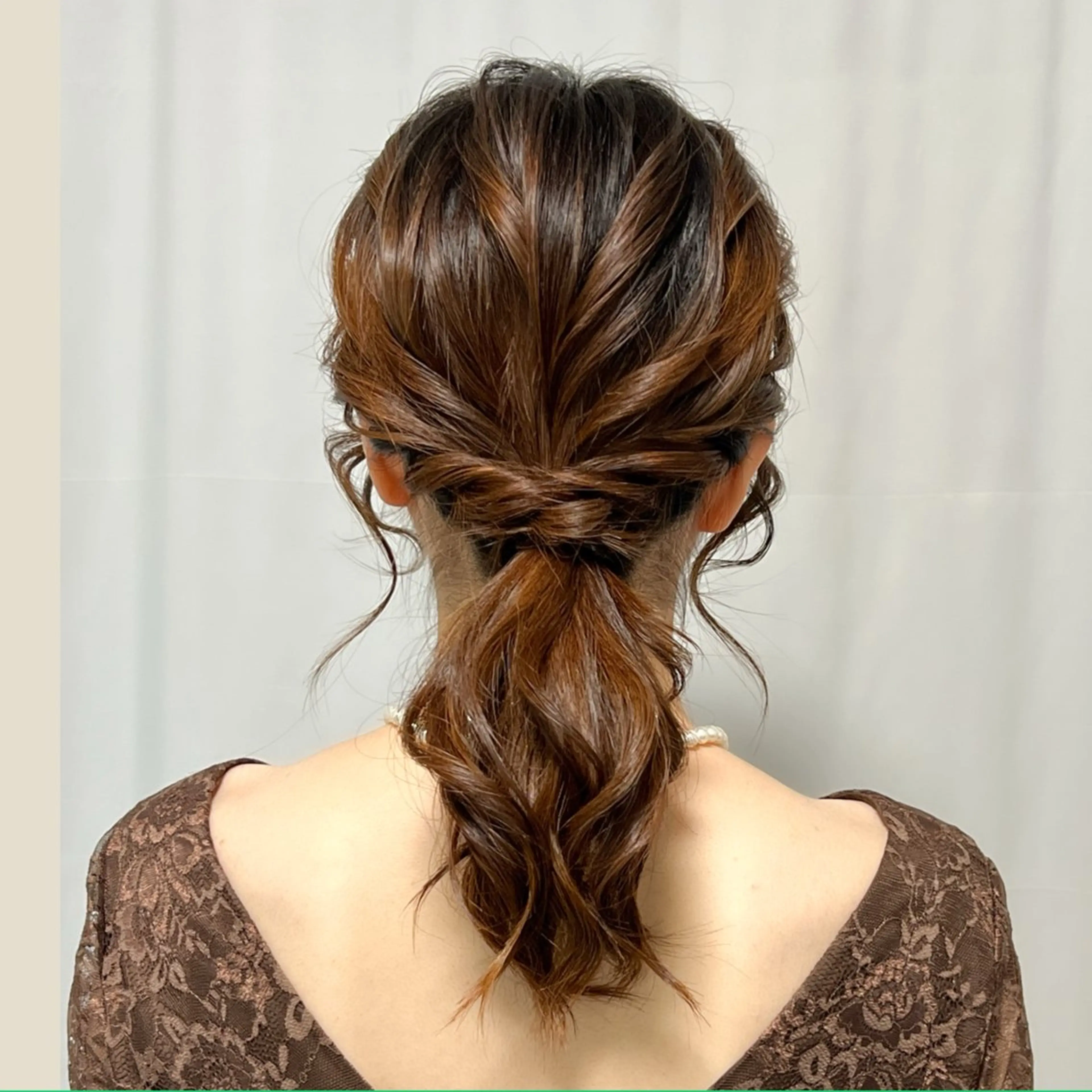 ヘアアレンジ ポニーテール ヘアセット CHATEAU TERRACE所属・似合うヘアメイク🪞 CHATEAUのヘアスタイル