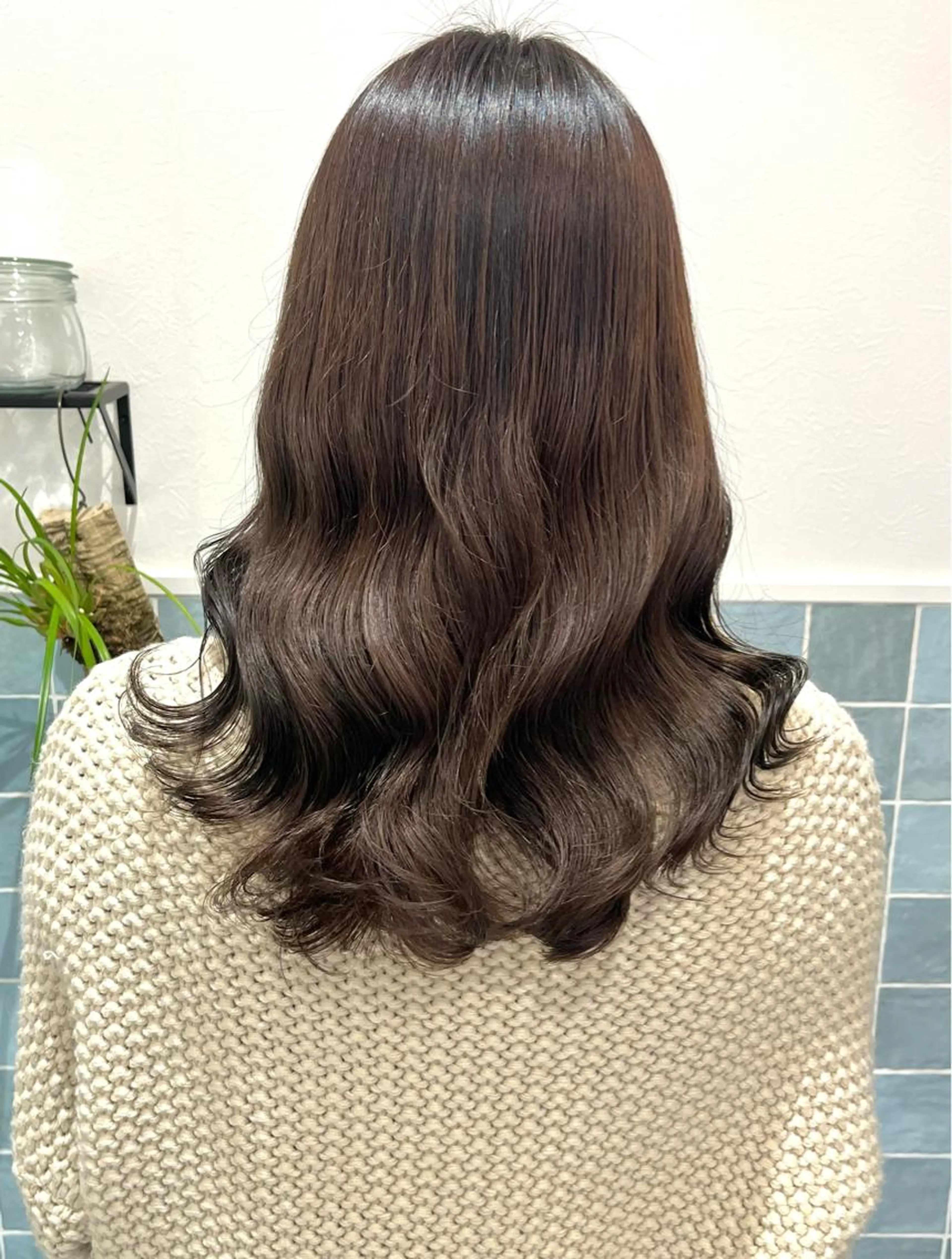 🌈カット+韓国風ヨシンモリパーマ🌈再現率高め❣️韓国風ヘアにしたい方にオススメ✨の写真