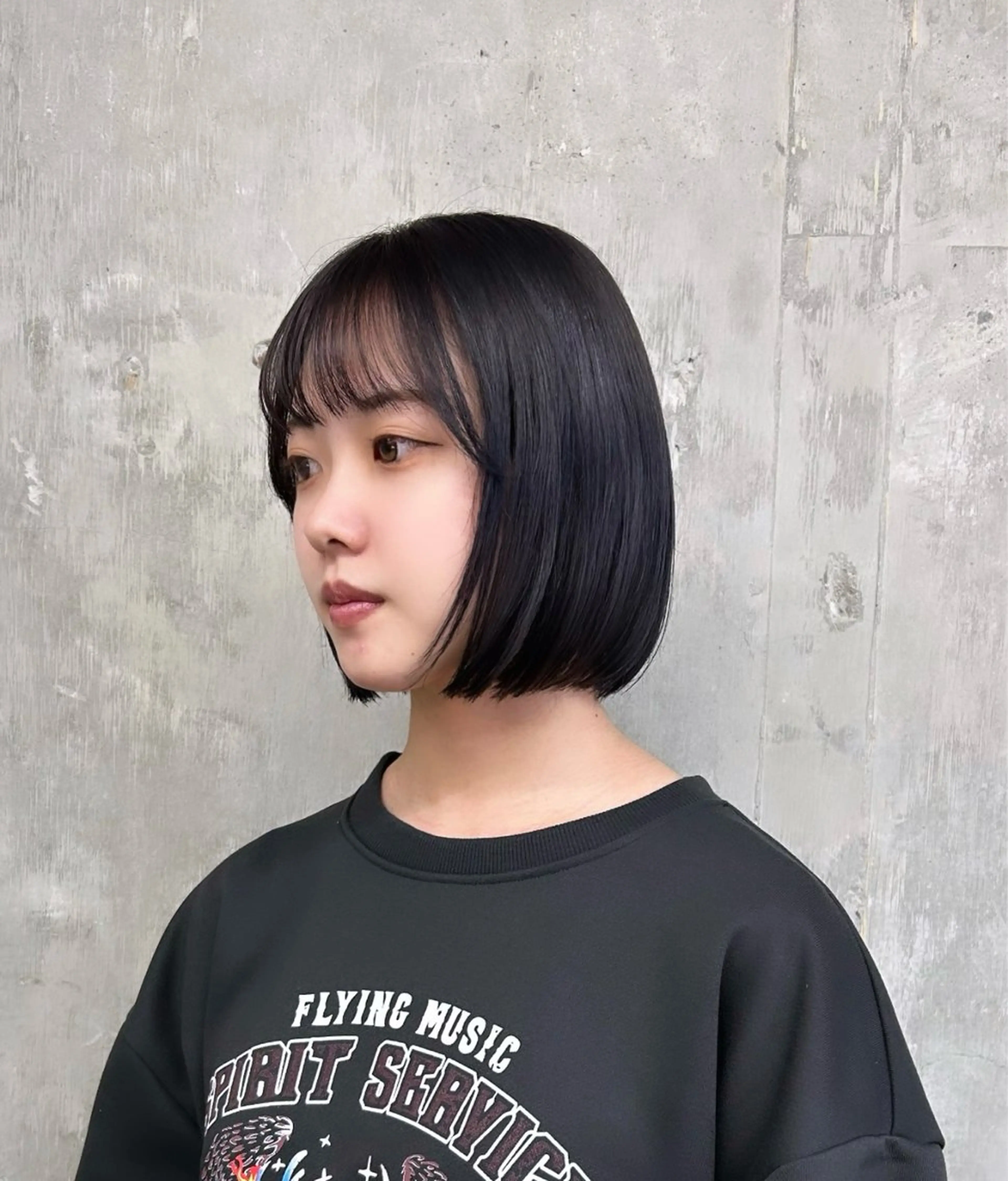 ショート カラー バイオレットカラー ボブ 日韓レイヤー🇰🇷 艶カラー/ナカネのヘアスタイル