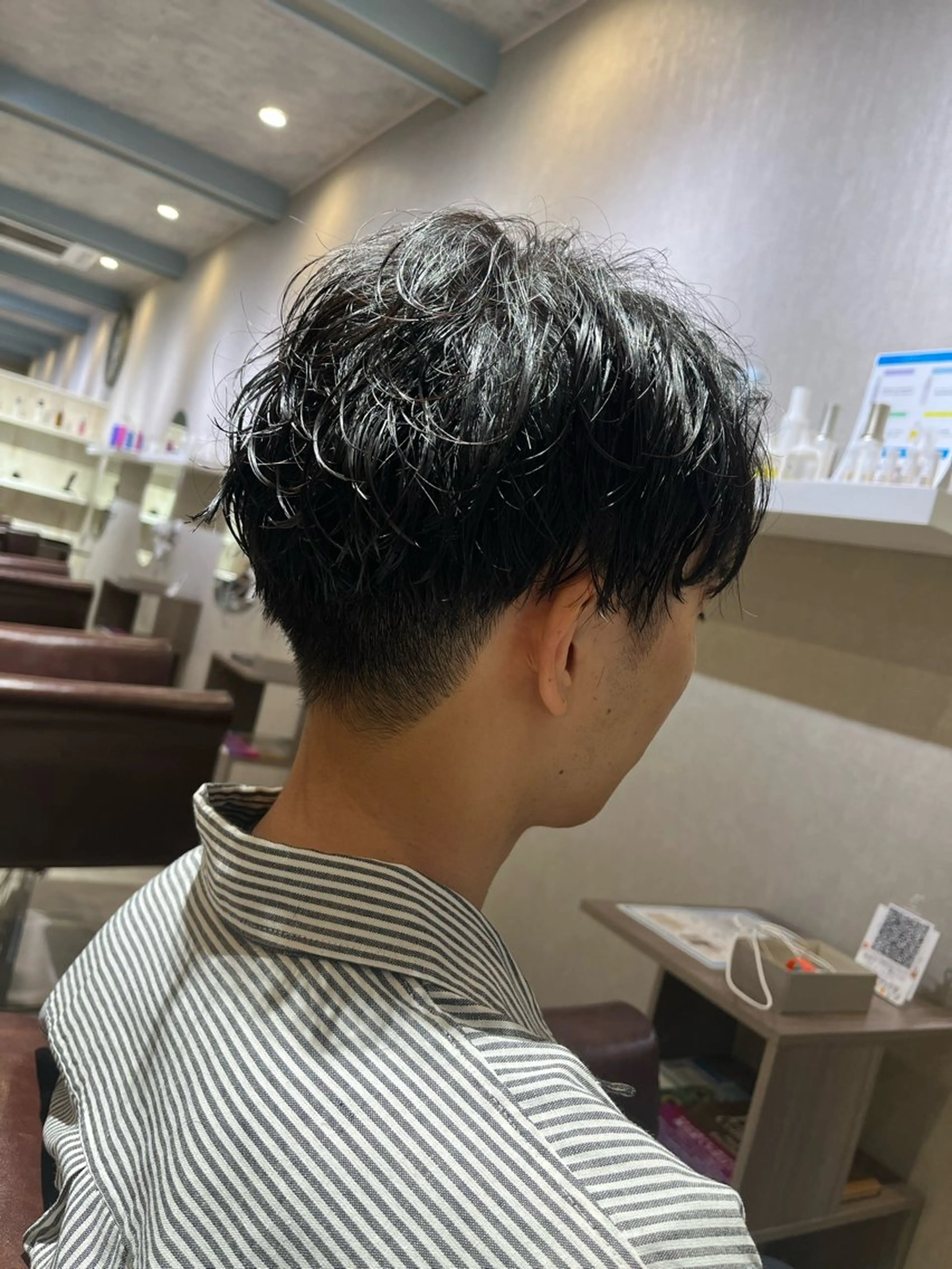 ショート カット パーマ Calbari 中田 莉紗/奥州市水沢のヘアスタイル