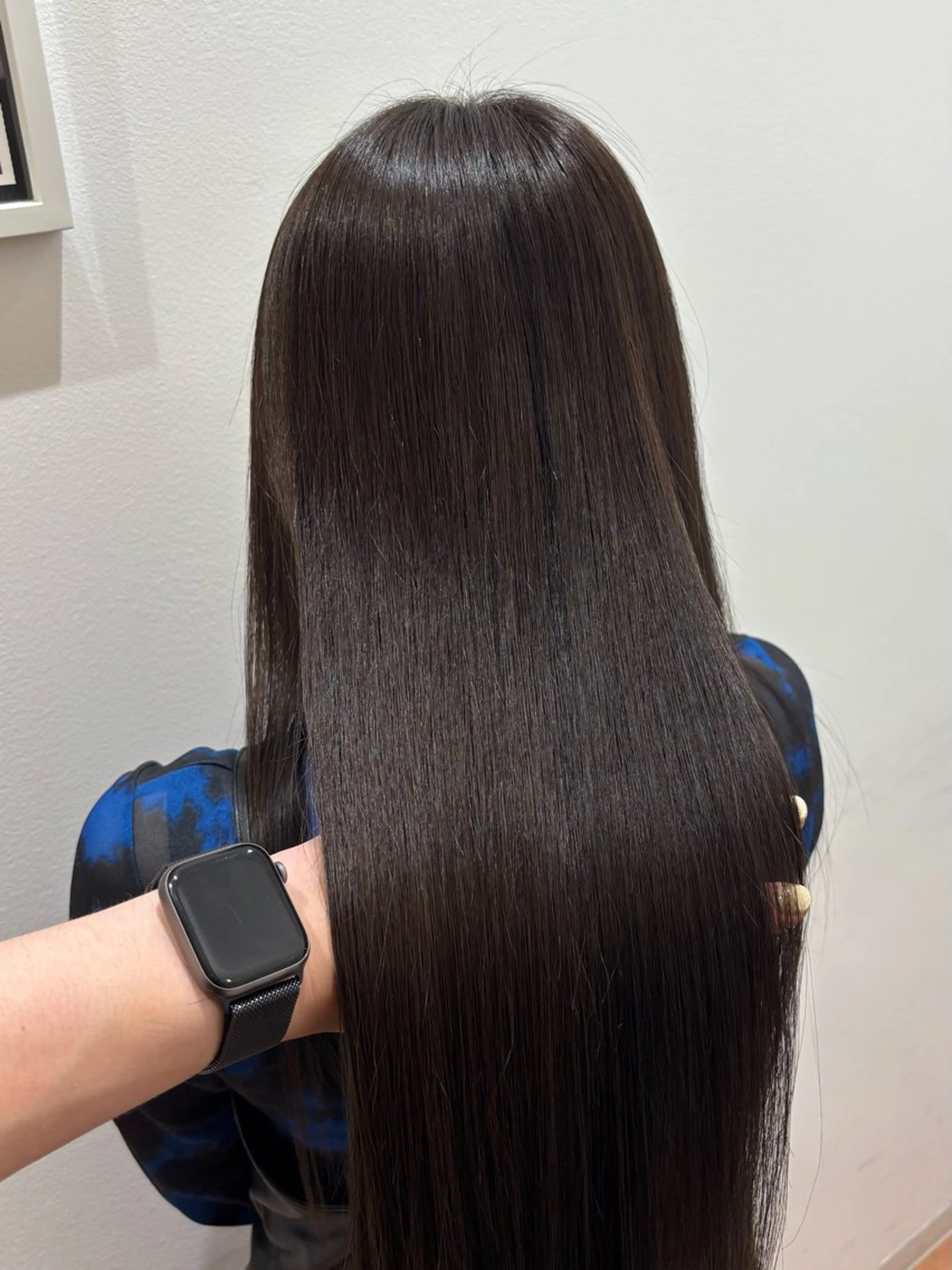 ロング パーマ 縮毛矯正 🌙Ash中目黒 坪内沙月🌙のヘアスタイル