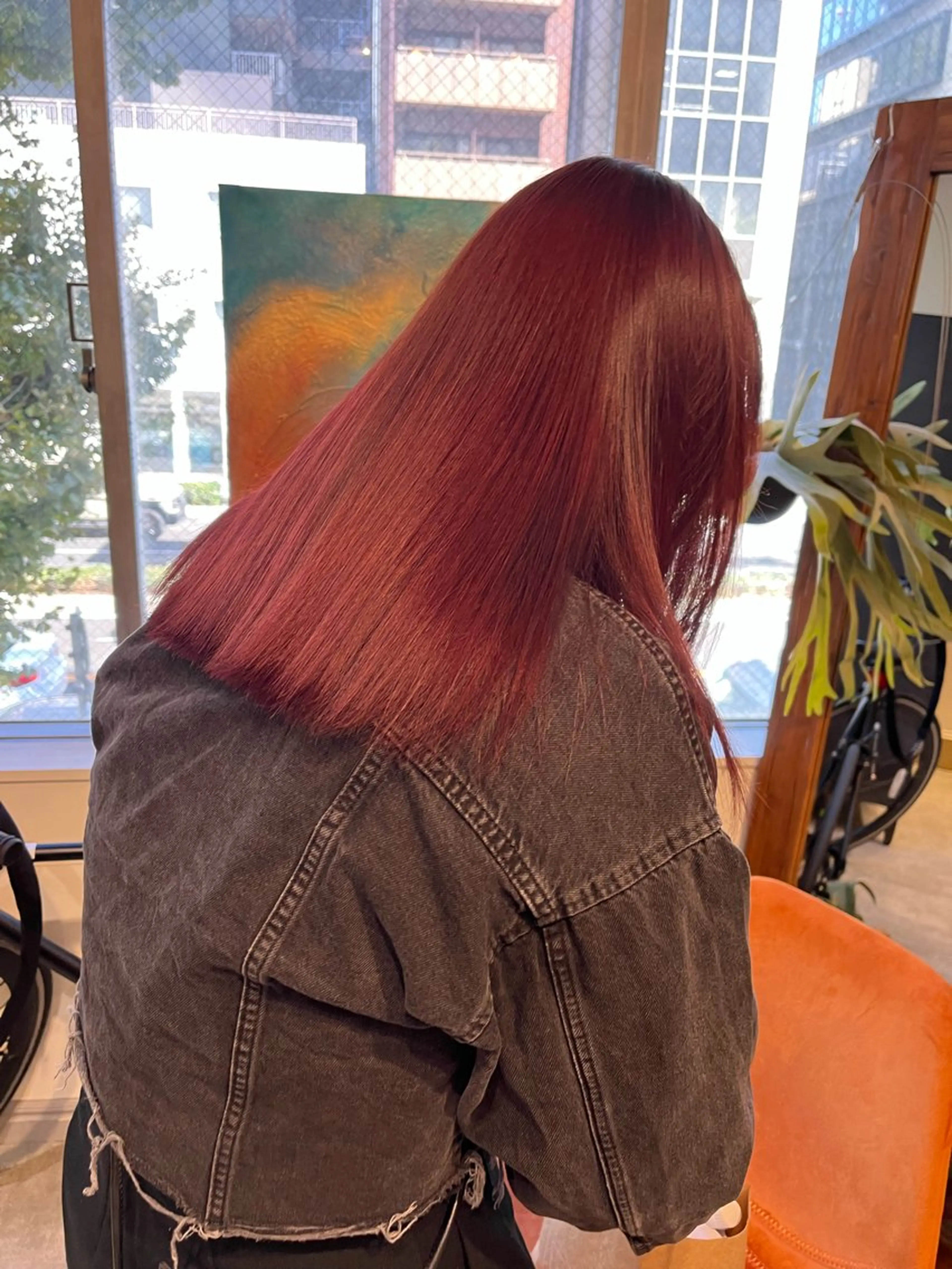 セミロング ヘアカラー SIKI yuuna レイヤーカット🪽のヘアスタイル