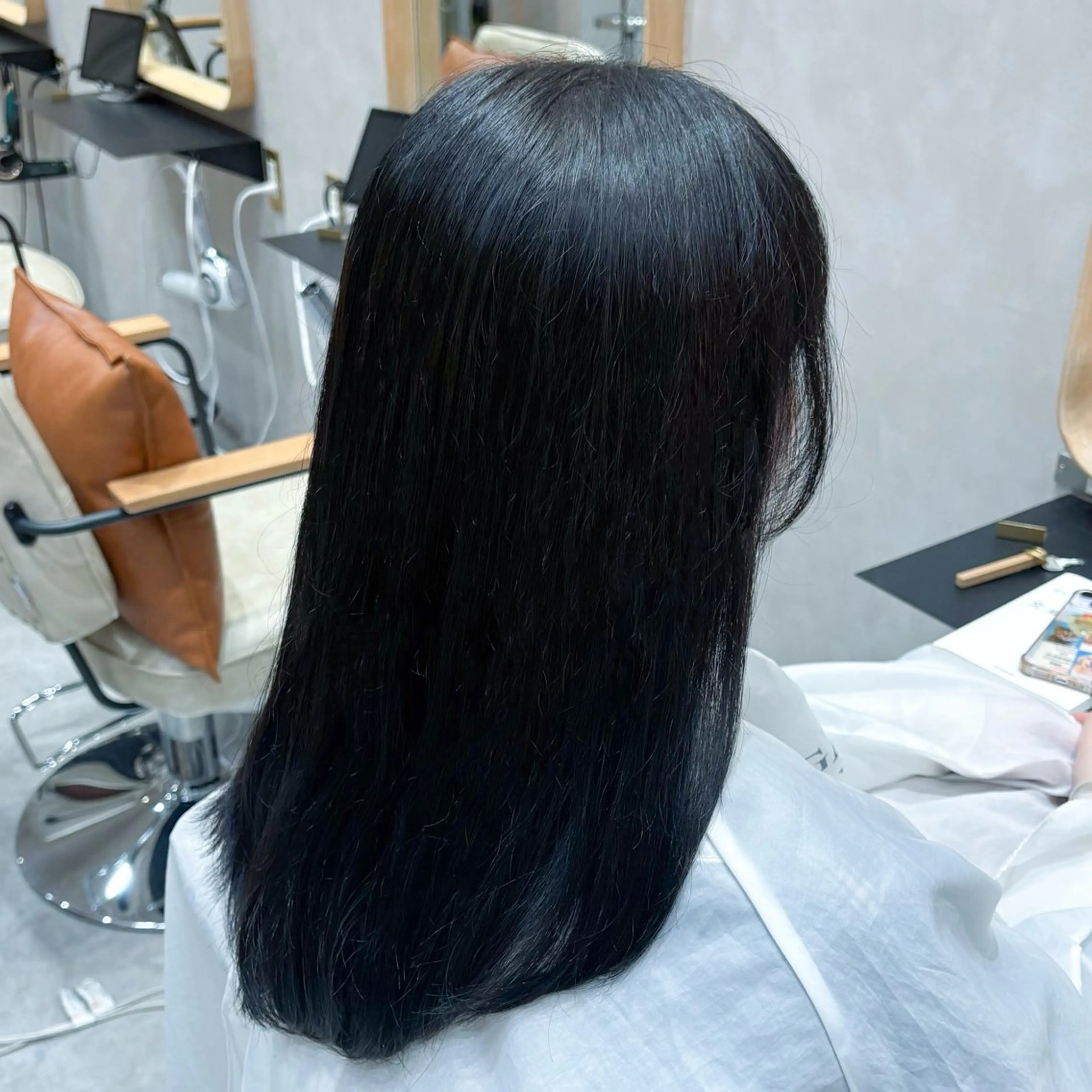 セミロング カラー 🍏あおい 🍏 似合わせカラーのヘアスタイル