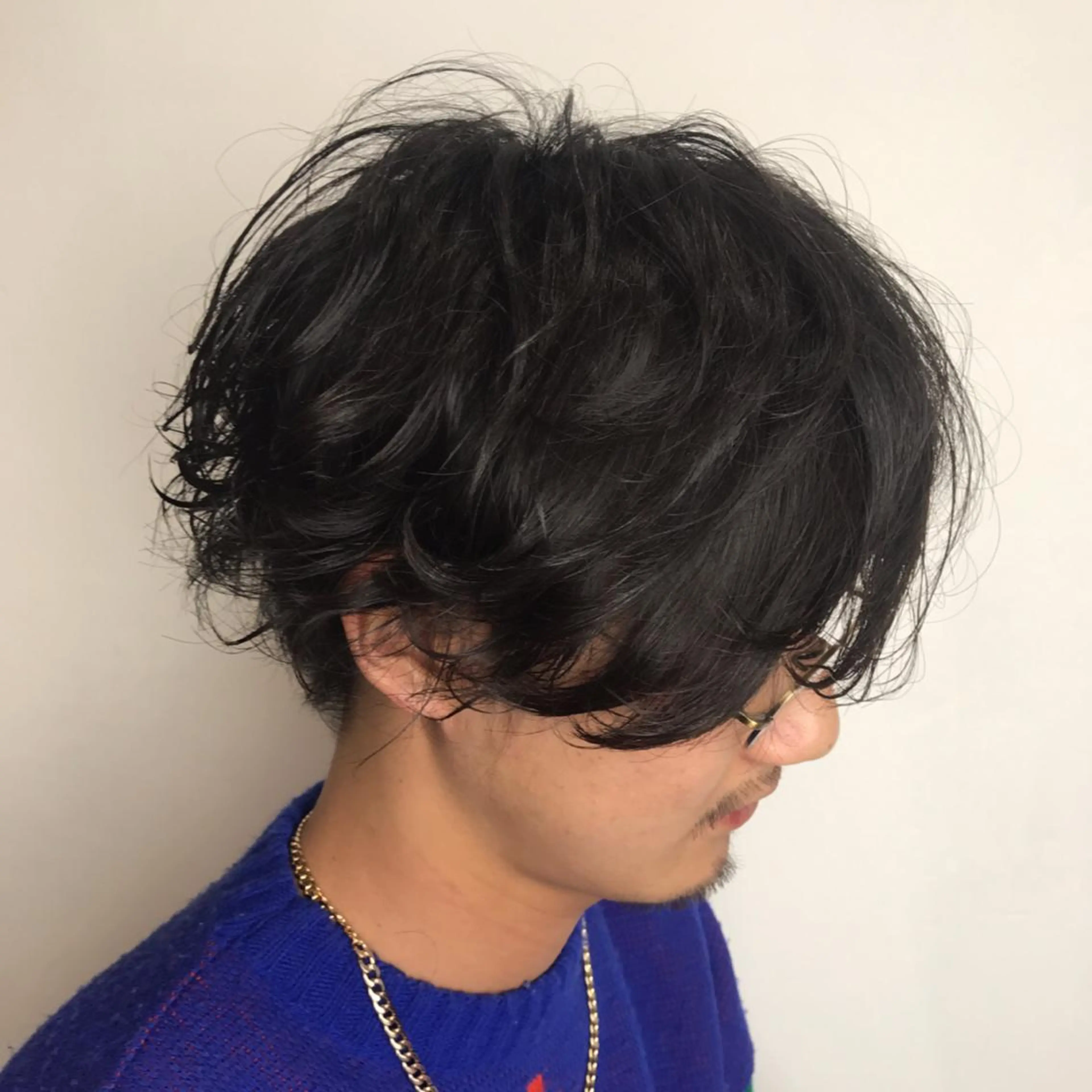 メンズ メンズパーマ カット特化柏駅 徒歩3分LOUのヘアスタイル