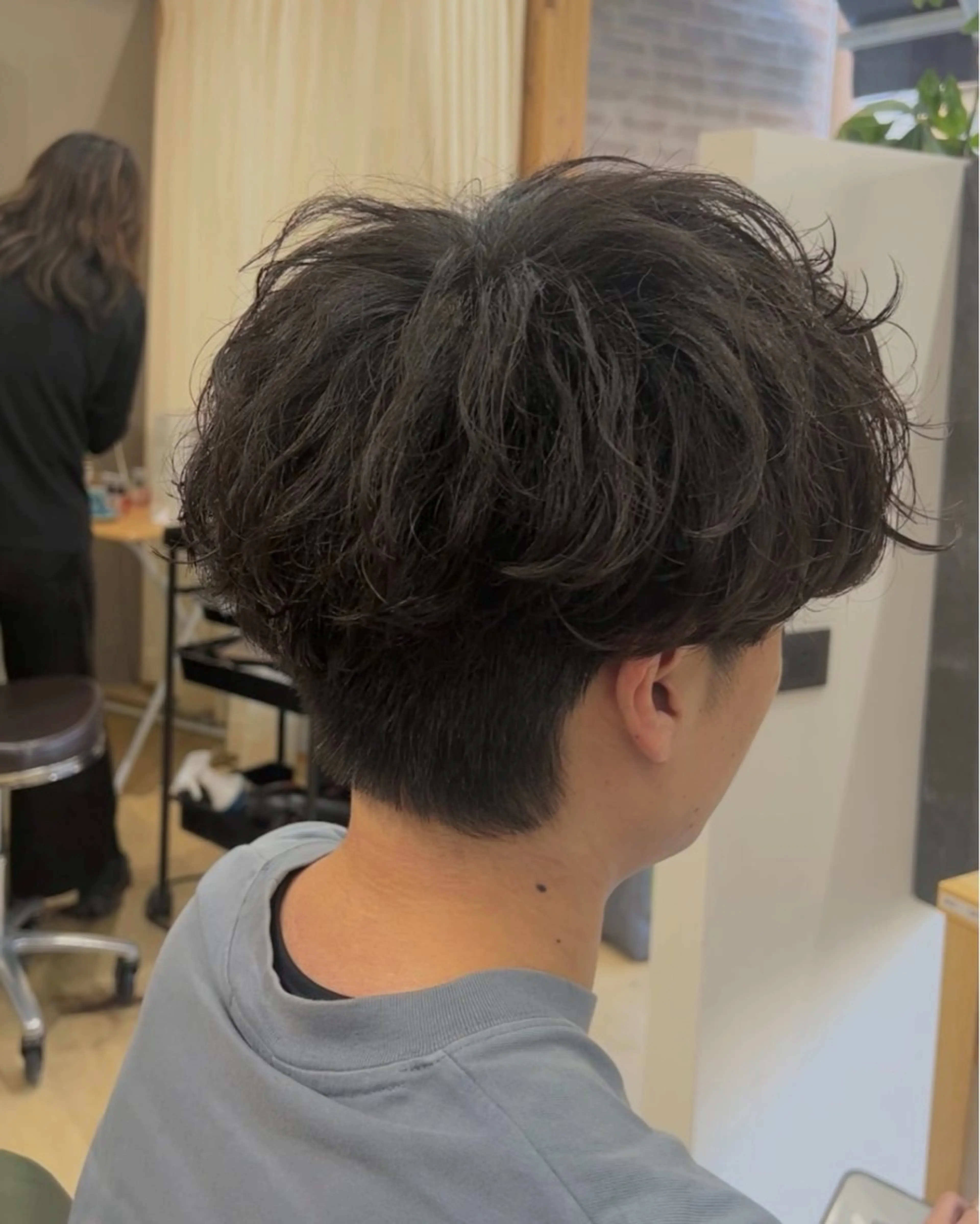 パーマ メンズ メンズパーマ パーマ OPS  hair 西新店所属・藤本 航大のヘアスタイル