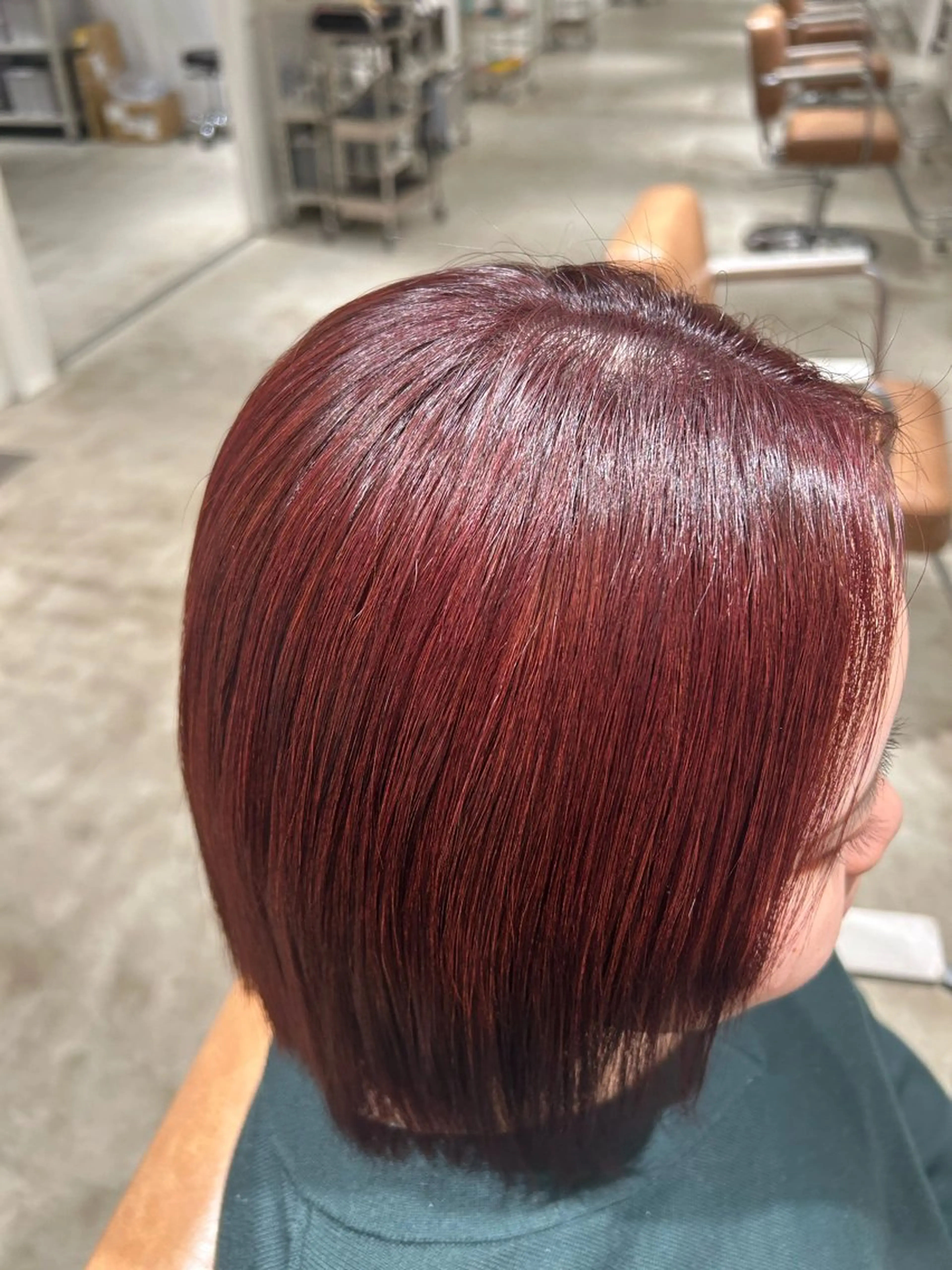 カラー ブラウンカラー ピンクカラー ヘアカラー 坂本 愛莉のヘアスタイル