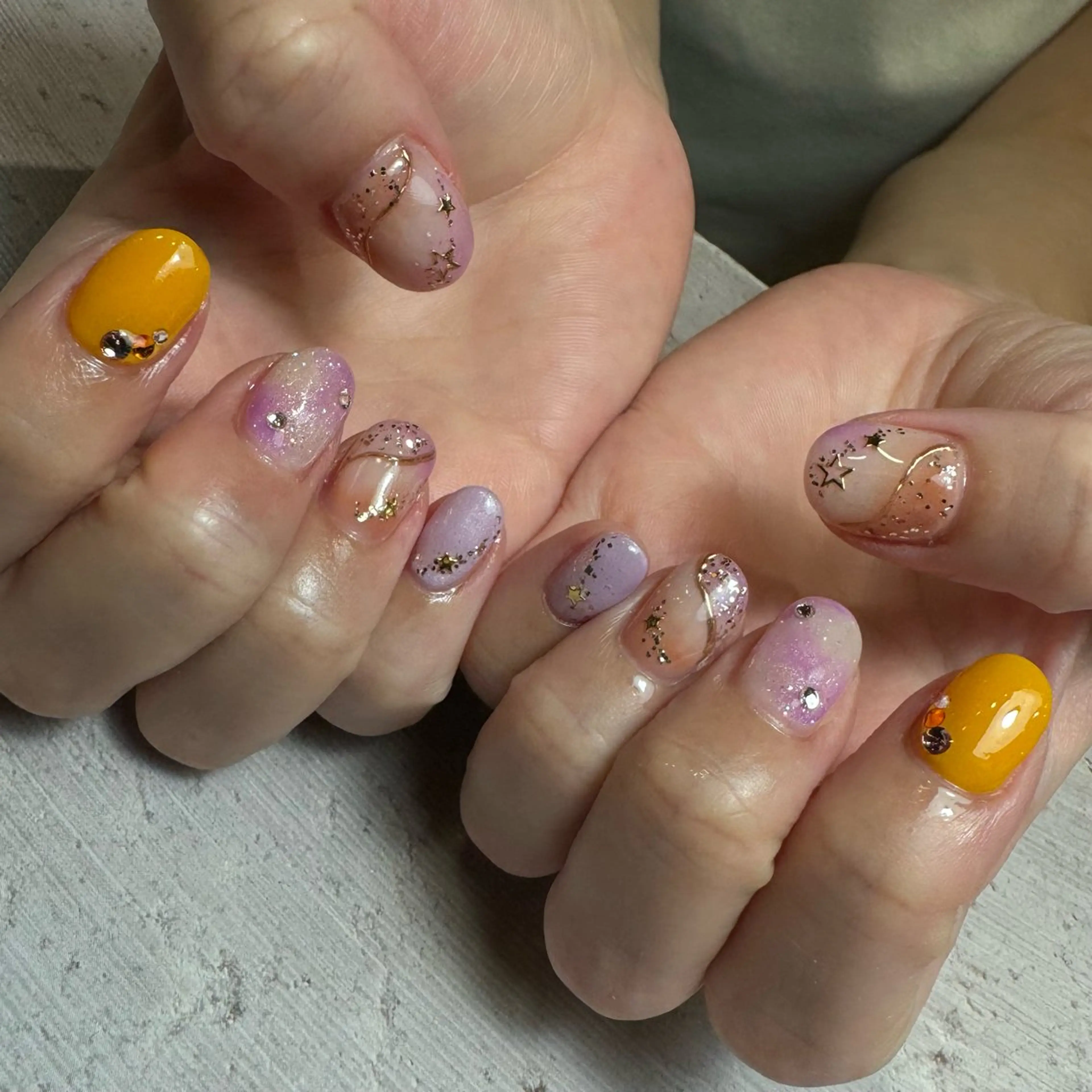 ネイル ハンドネイル nail&eyelash mate所属・京都/東向日/桂 ayumiのネイルデザイン