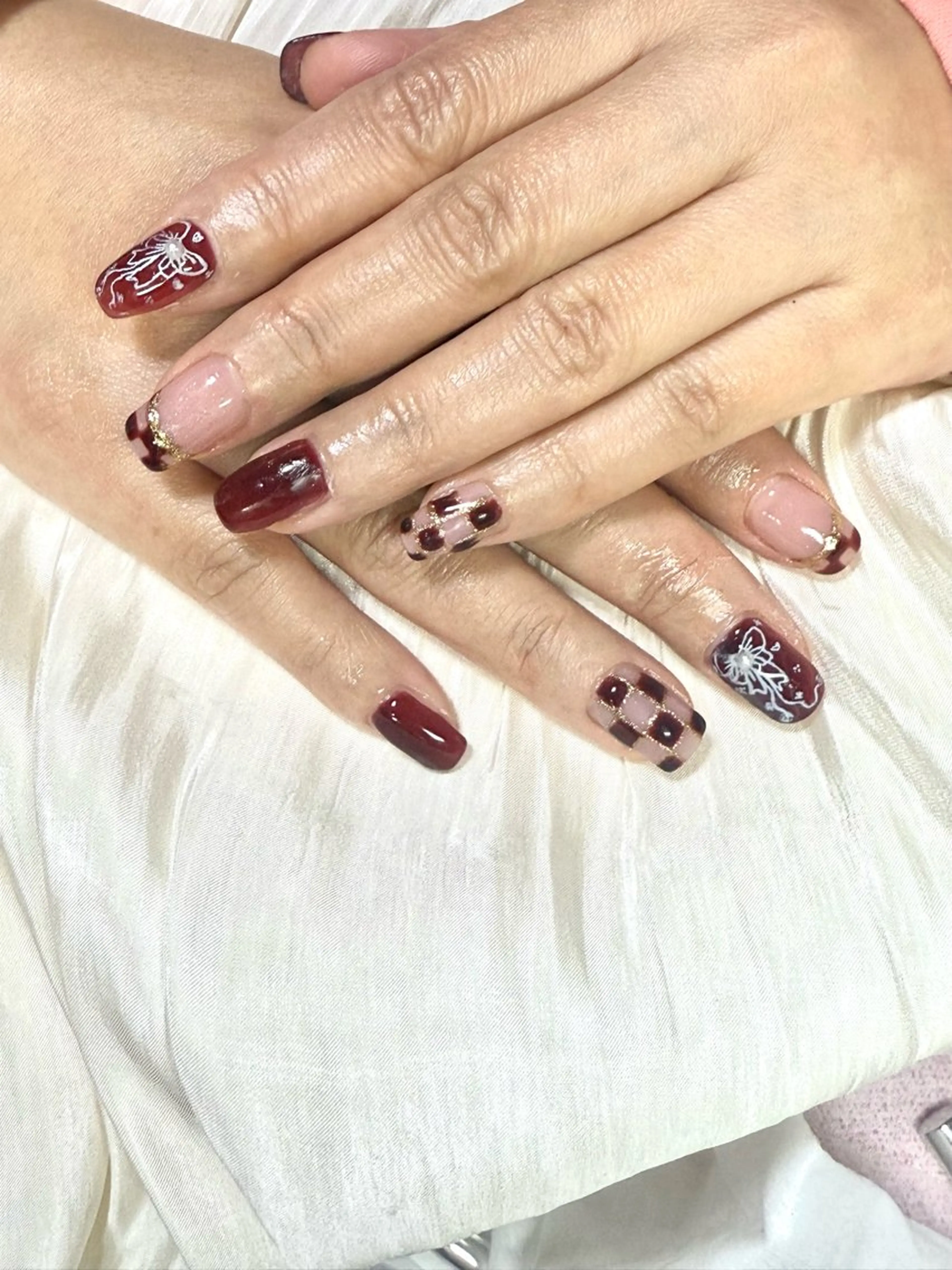 ネイル ハンドネイル ハンドケア EE.Nail所属・FuFu.Nail 2️⃣番のネイルデザイン