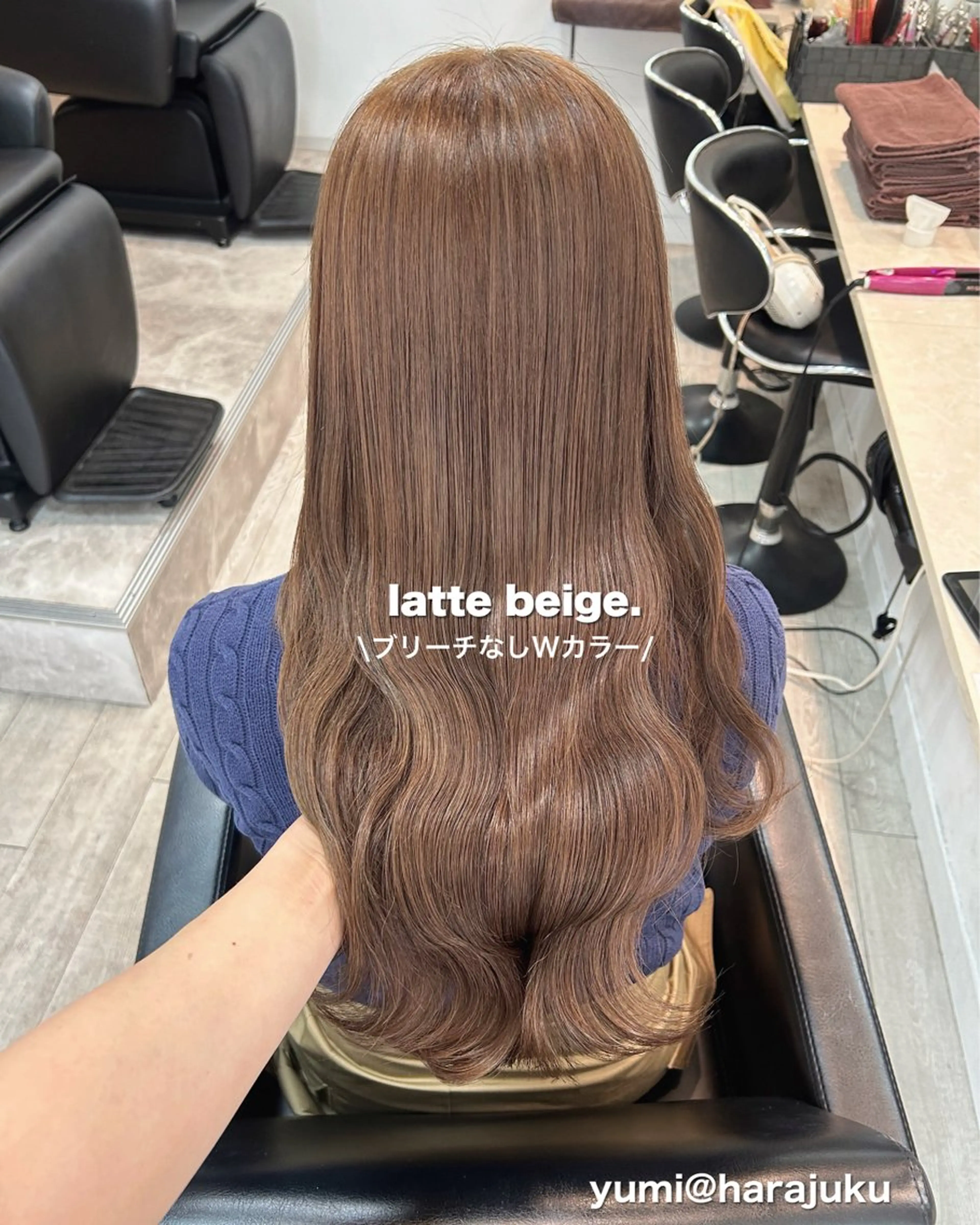 ロング カラー パーマ ヘアアレンジ メンズ カット ヘアカラー トリートメント ワット 原宿のヘアスタイル