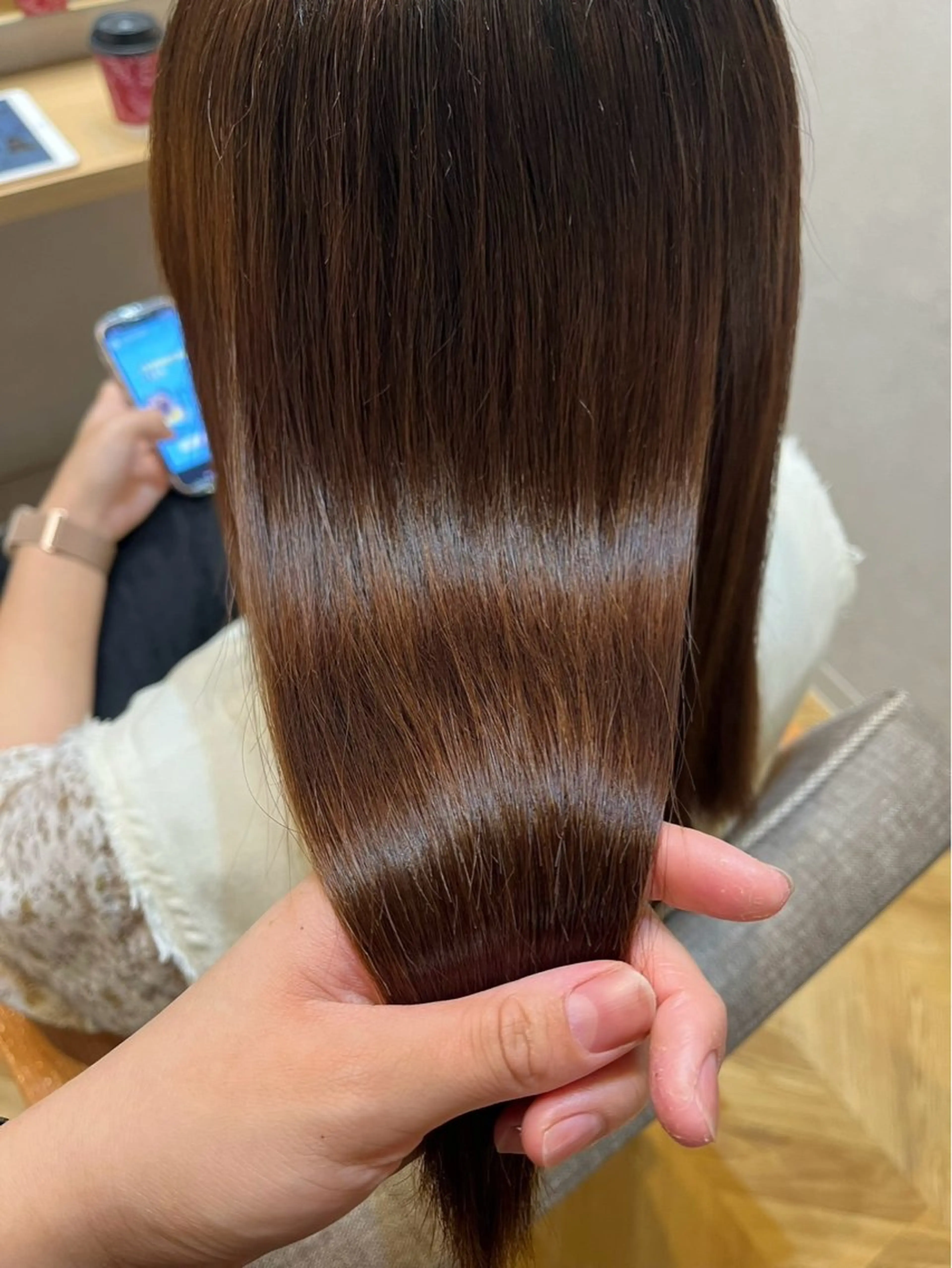 カラー ヘアカラー 縮毛矯正カラー募集中 タカハタのヘアスタイル