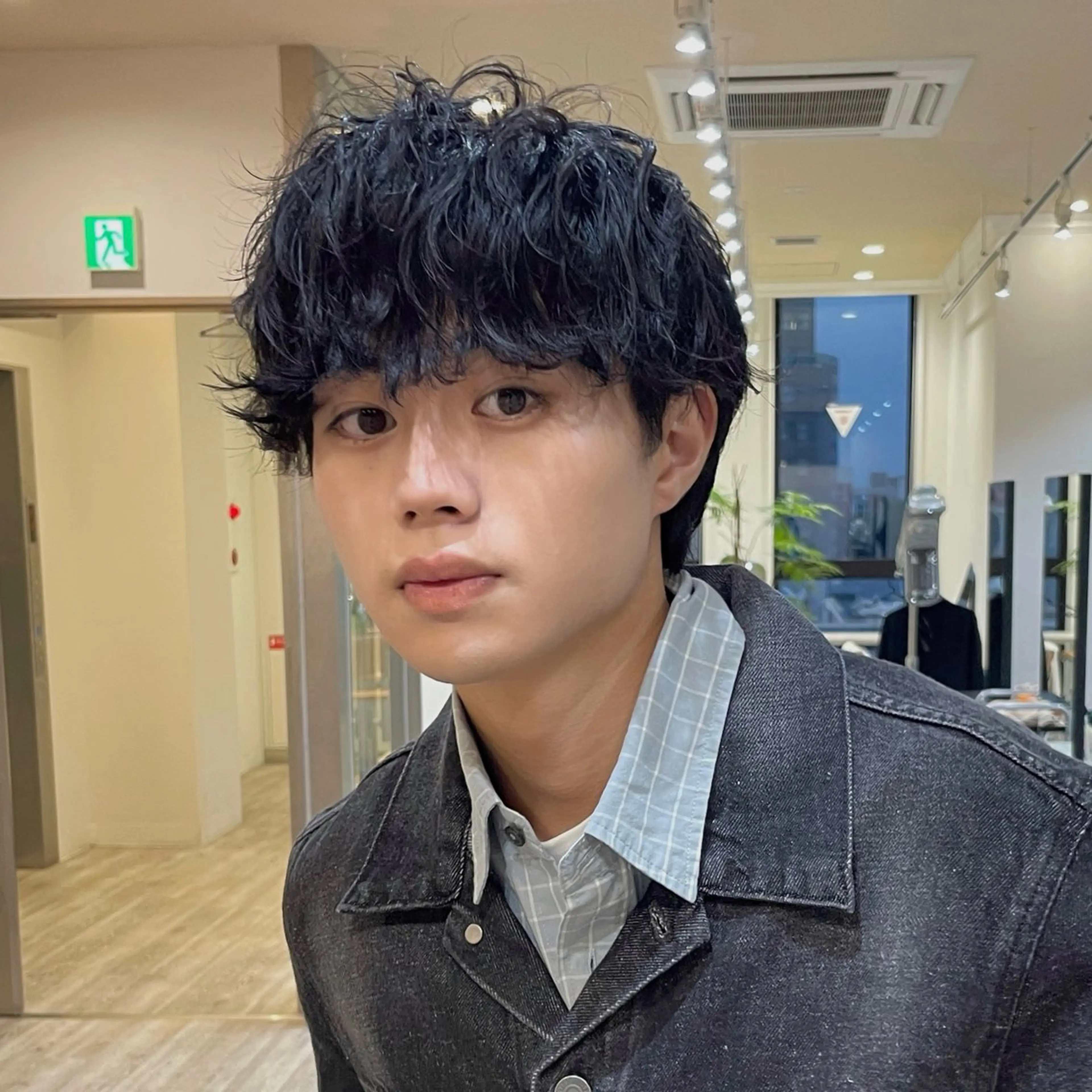 【テストモデル限定🧑‍🦱】7/23 18時半メンズウルフパーマの写真