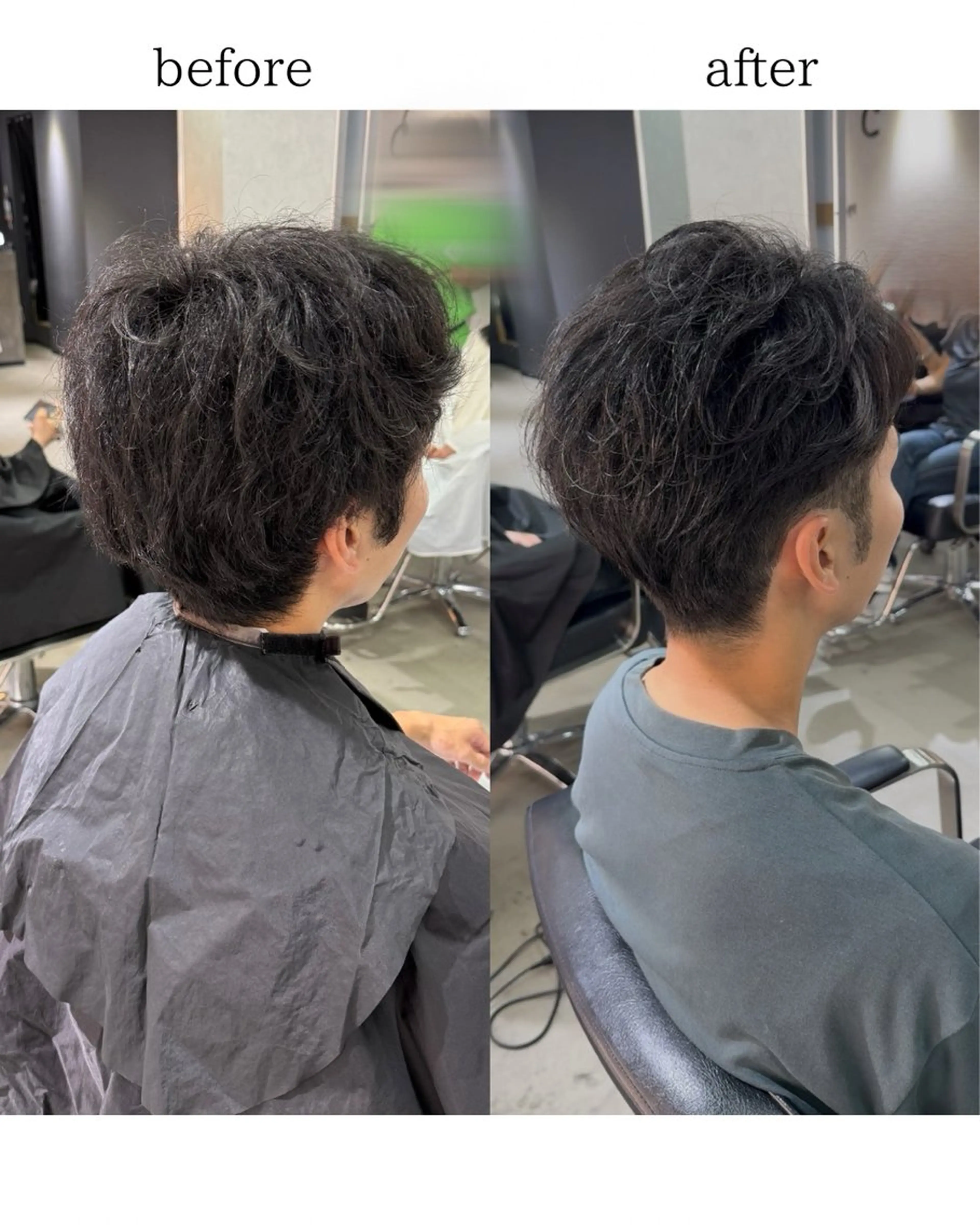 メンズ 大阪心斎橋/メンズ 骨格補正カット/せんのヘアスタイル