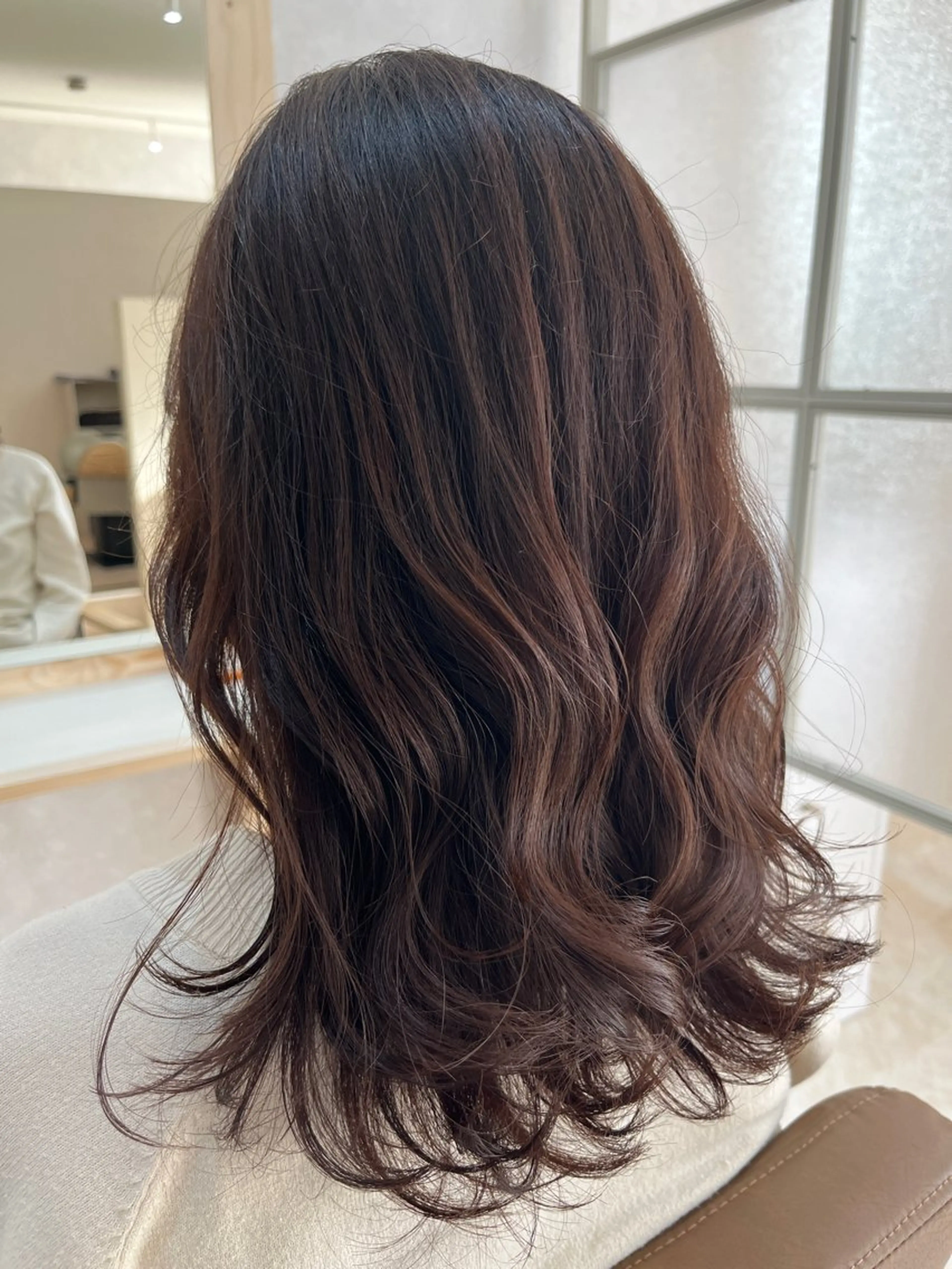 ミディアム 【ROSSO】 SHUHEIのヘアスタイル