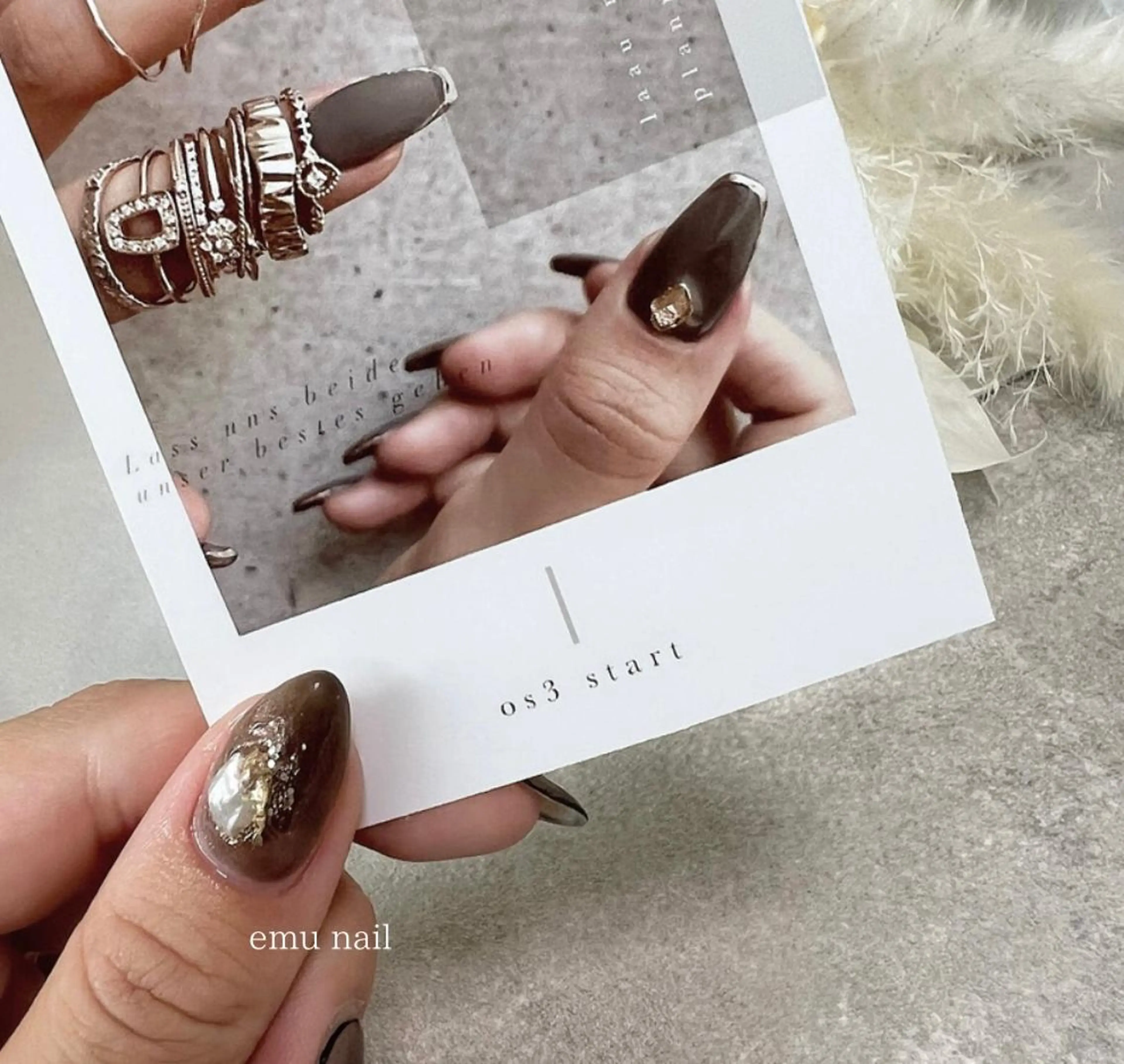 ネイル ラメ(グリッター) ミラーネイル ワンカラーネイル emu nailのネイルデザイン