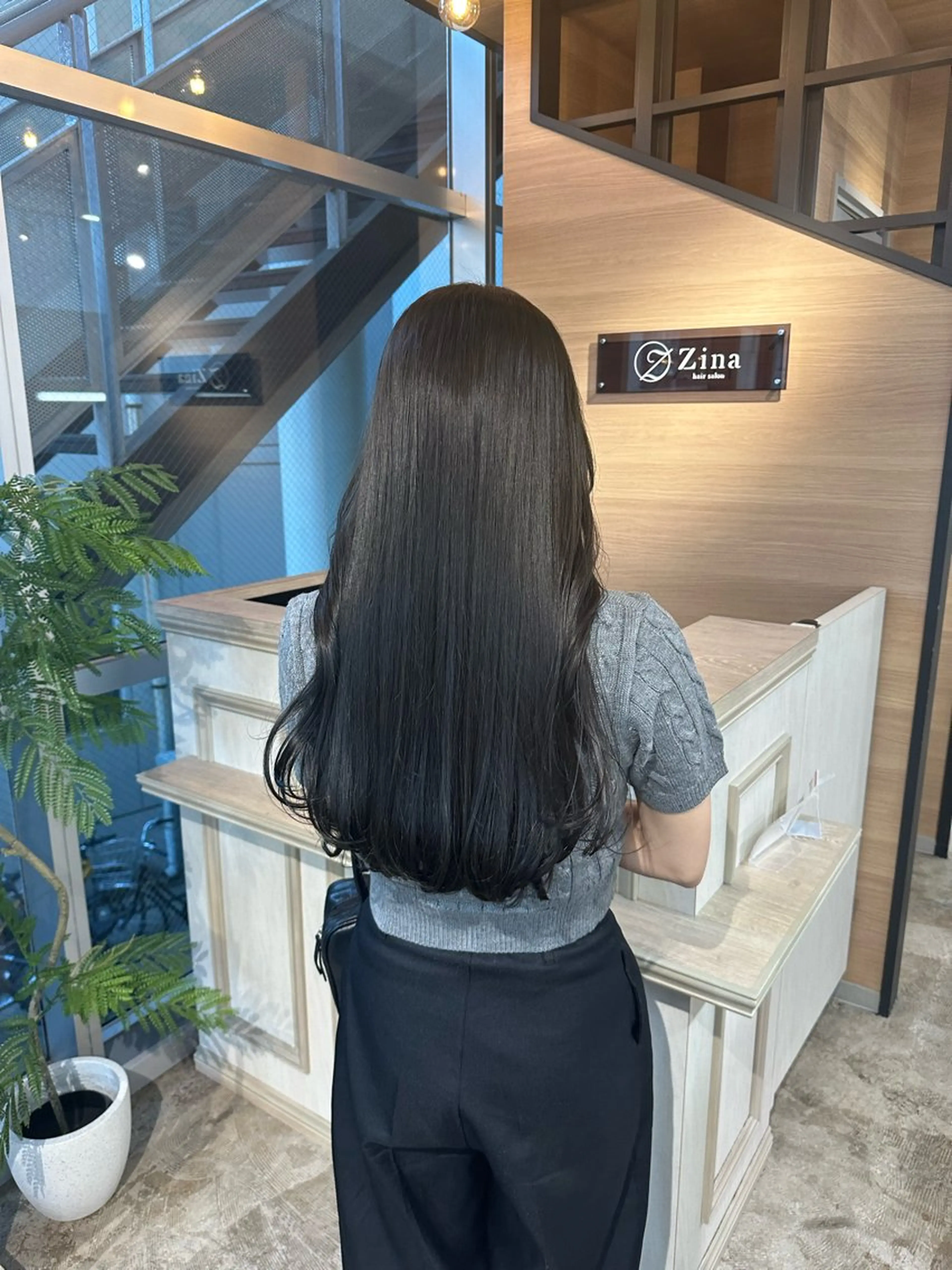 【リニューアル記念】premium髪質改善 TR＋ケアカラー（白髪染め可）＋カット¥20900→¥17900の写真