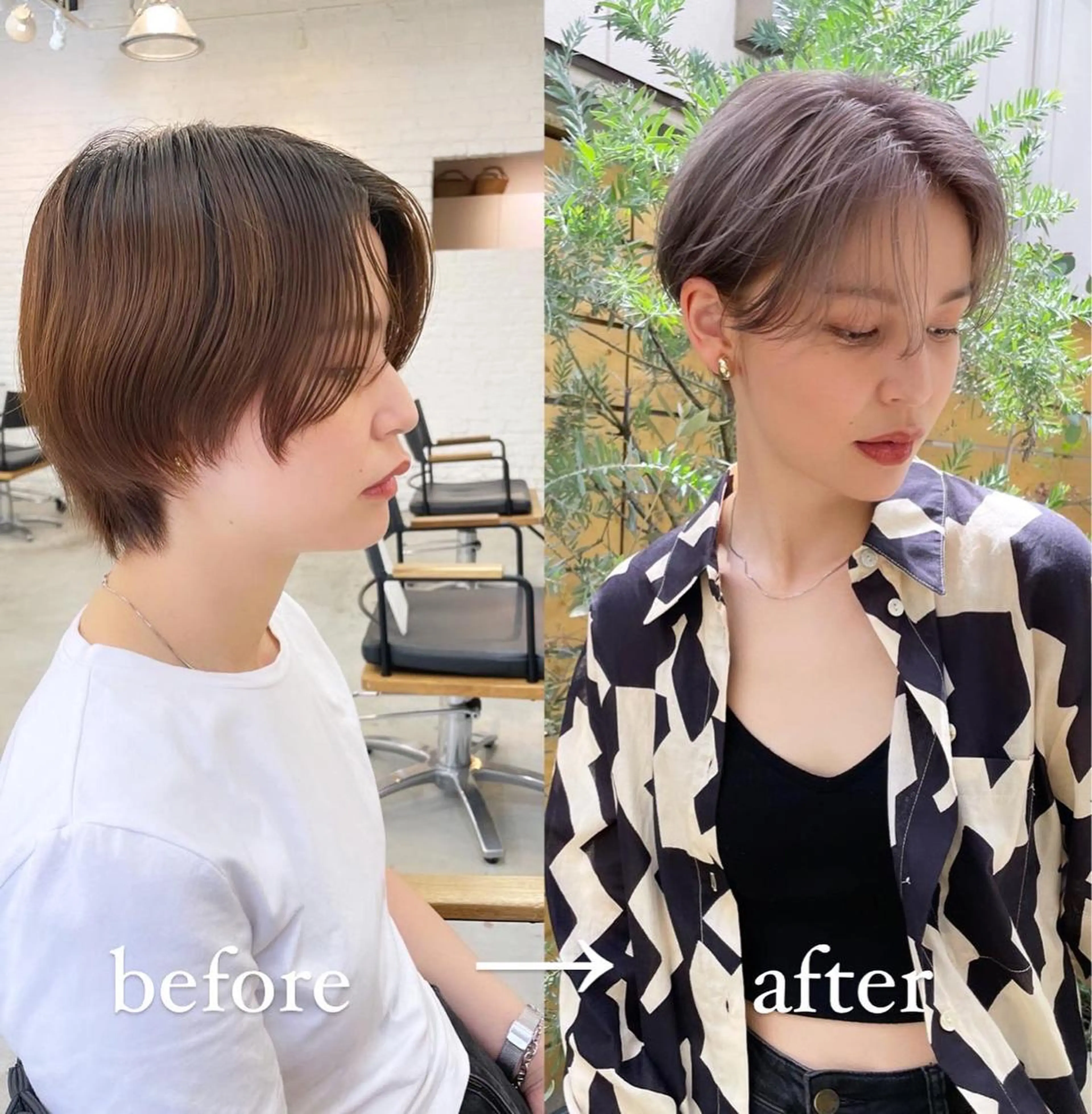 ショート 飽きさせないヘア デザイン keitaのヘアスタイル