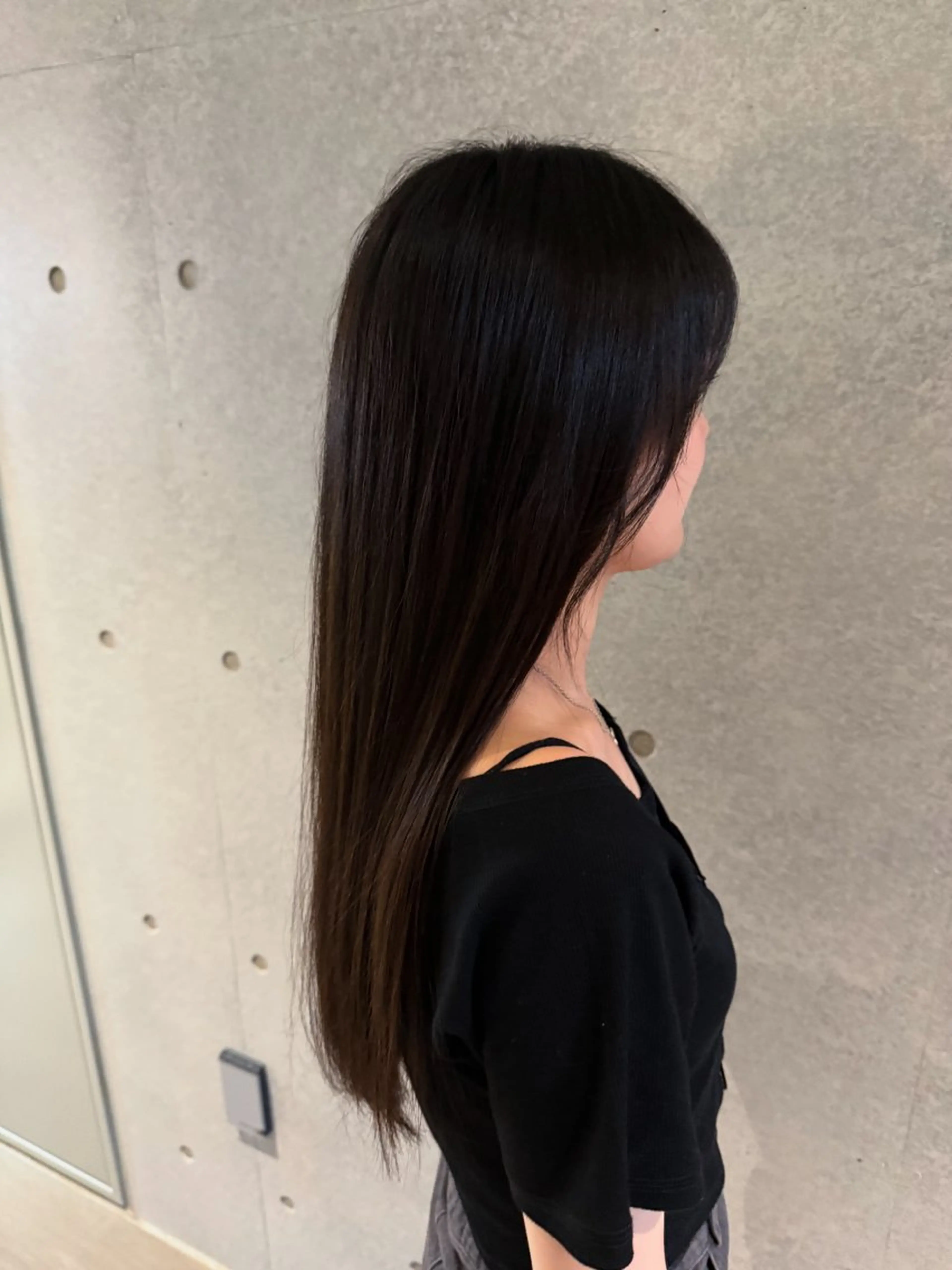 モデルカット「ロング」の写真
