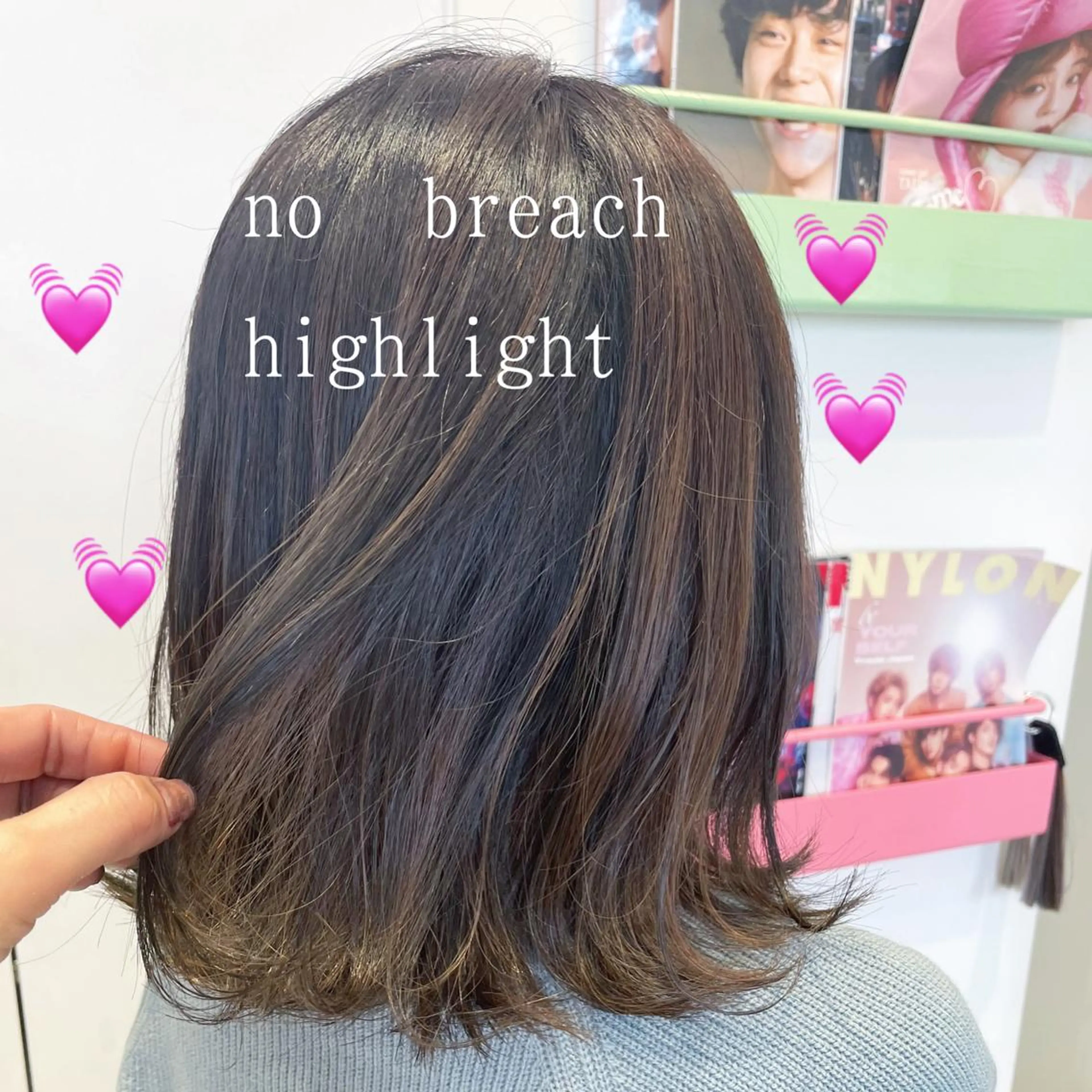 ショート カラー ダブルカラー グラデーションカラー ハイライトカラー インナーカラー ハイライト カット ヘアカラー トリートメント EMANON新宿東口所属・新宿駅近♡ ♡個室♡三都季🌜のヘアスタイル