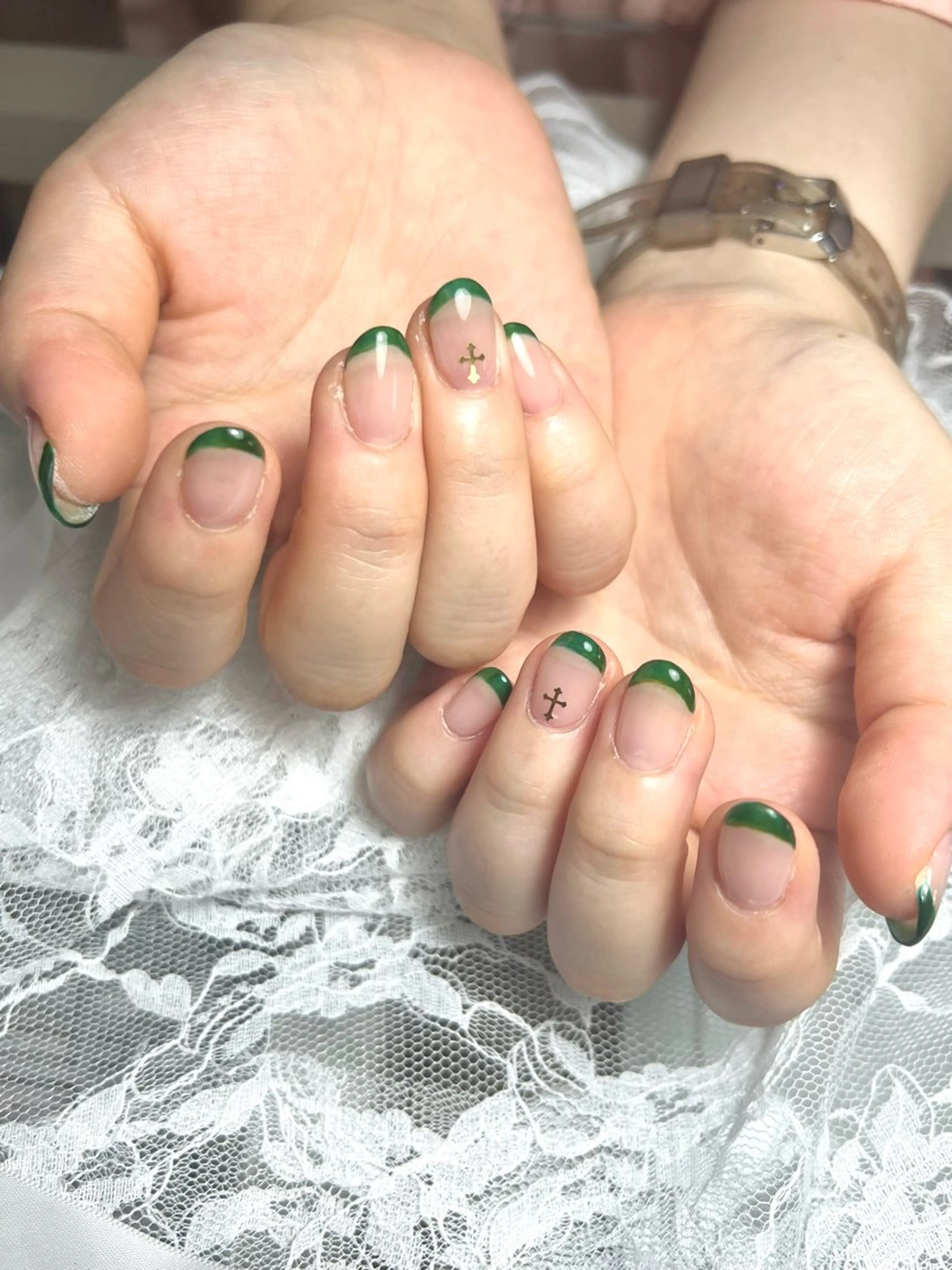 ネイル フレンチネイル miku nail🦋のネイルデザイン