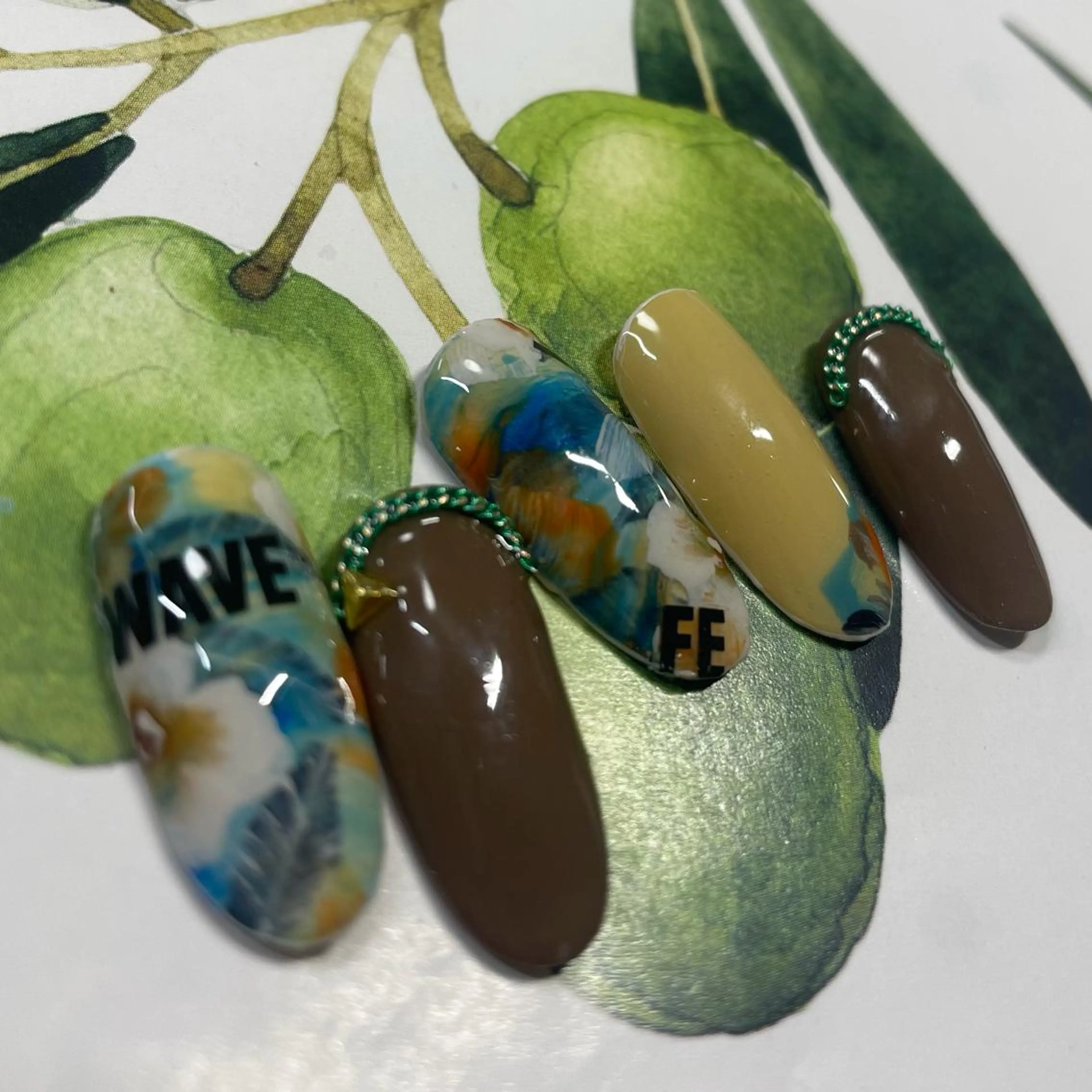 ネイル 奥園 良恵のネイルデザイン