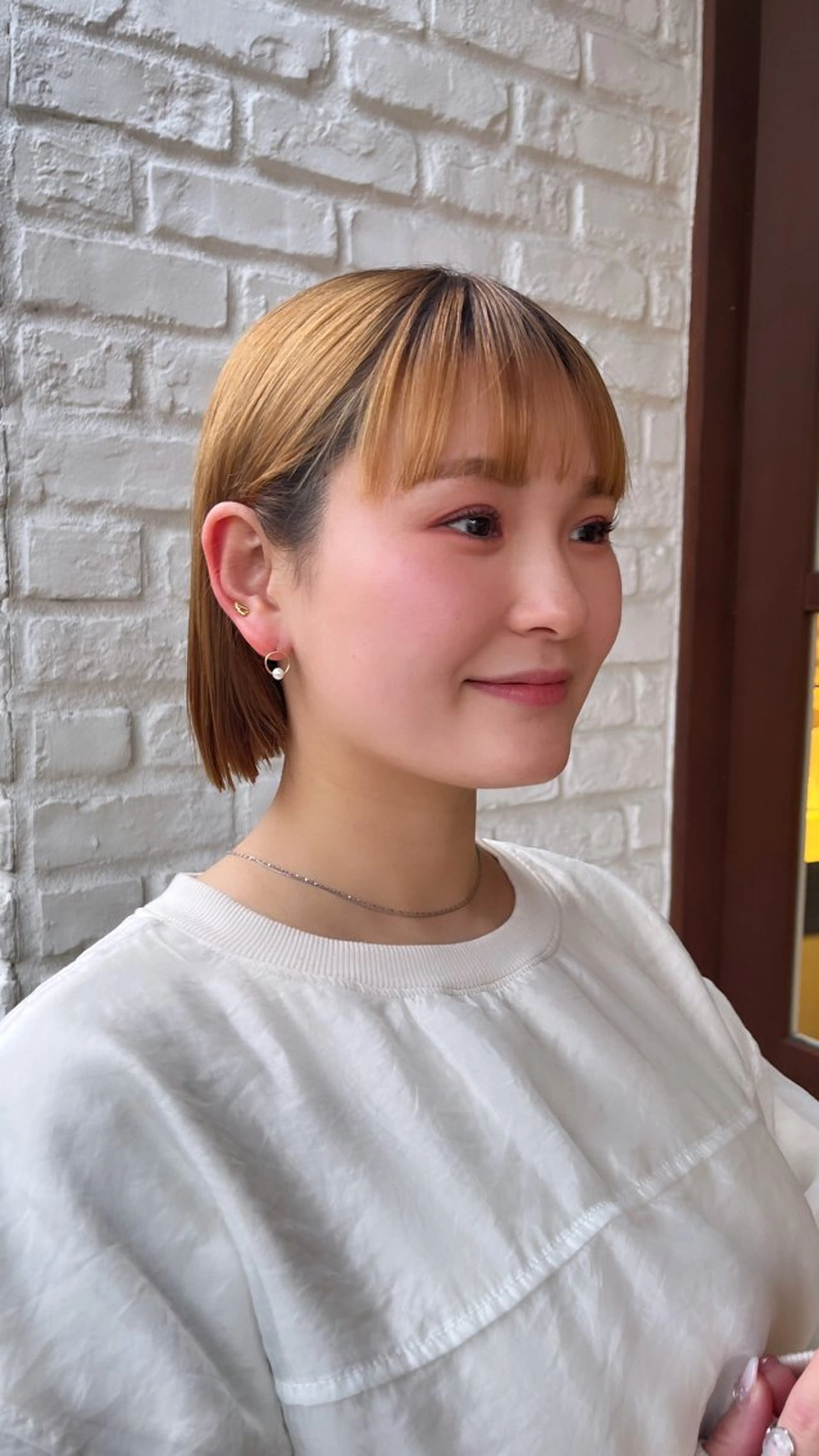 ショート ボブ oggi西新所属・矯正/ショート /西新/ゆいのヘアスタイル