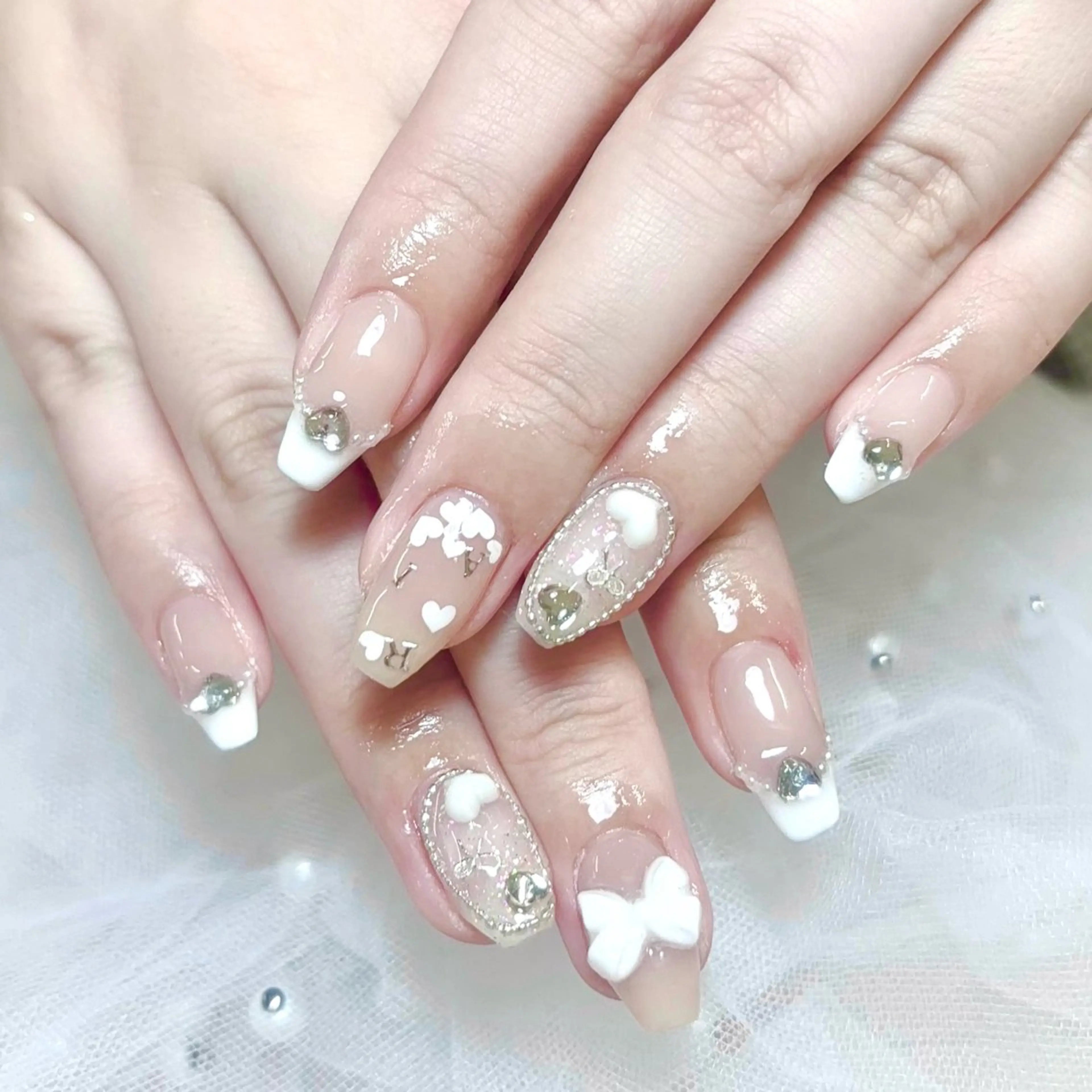 ネイル ハンドネイル 🍄Lemode 韓国風ネイル🍄のネイルデザイン
