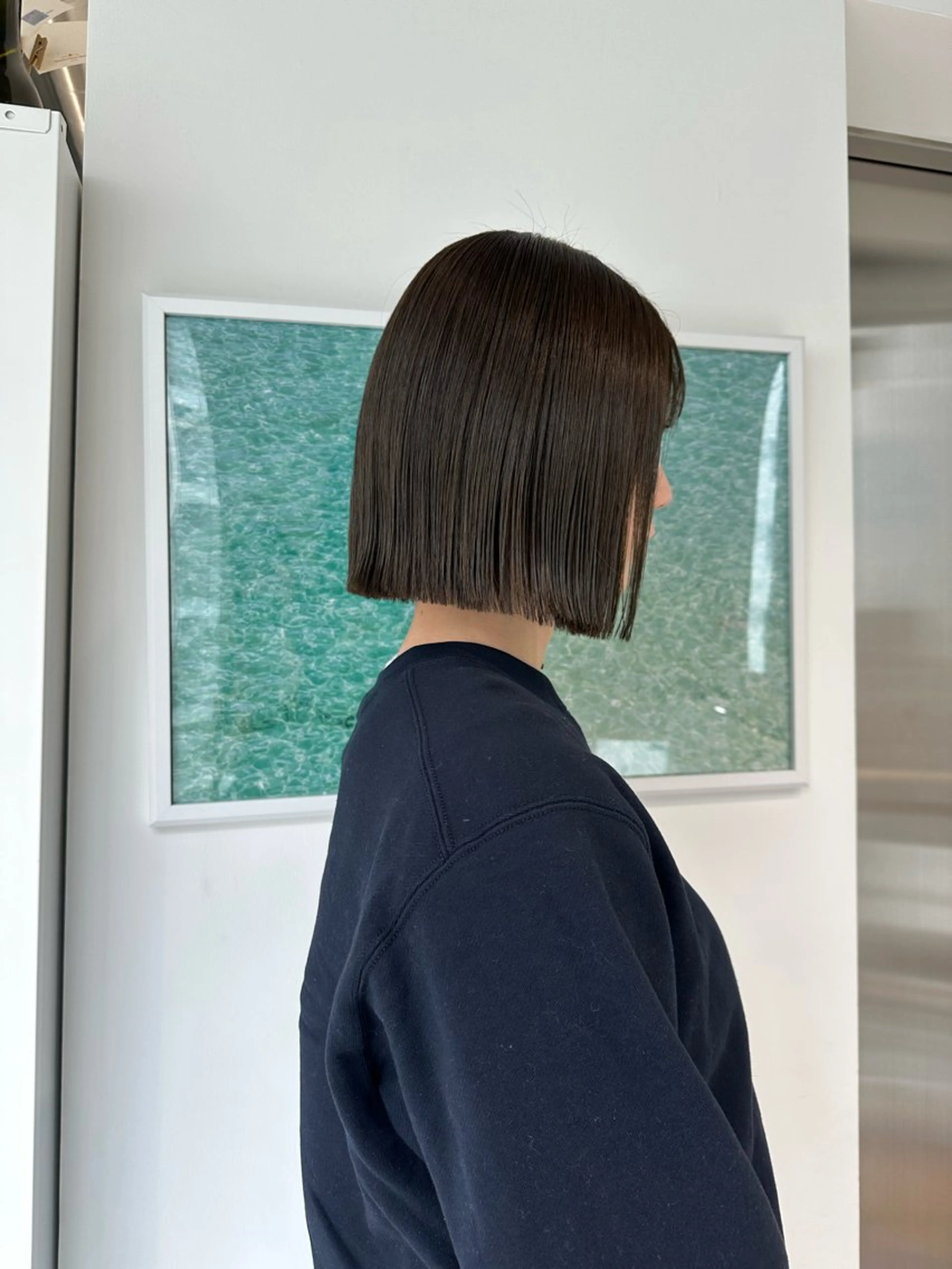 ミディアム カラー キッズ カット ヘアカラー トリートメント オトナヘア🌿 harukaのヘアスタイル