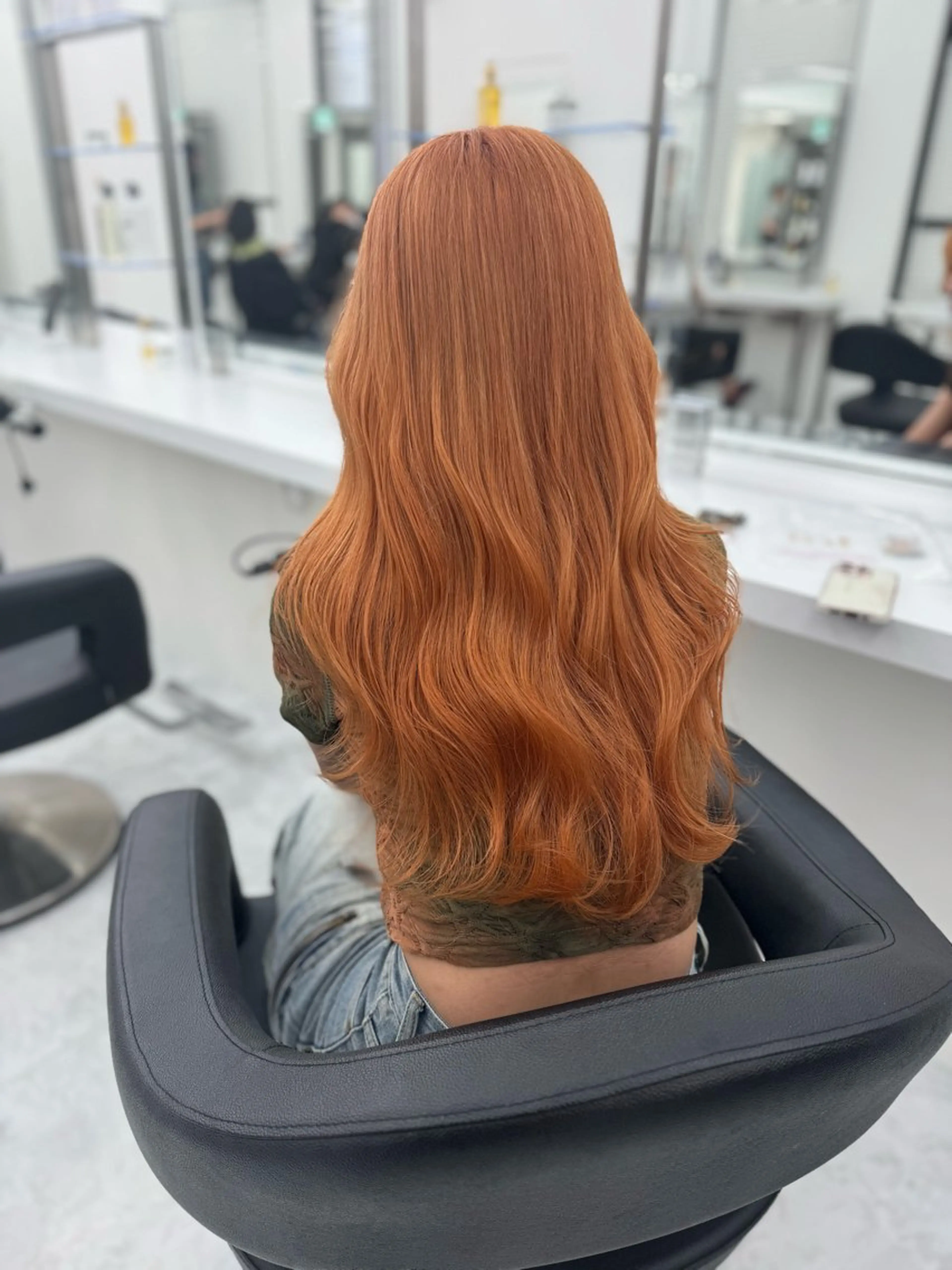 ロング ヘアカラー トリートメント 🤍透明感カラー🤍 MANAのヘアスタイル