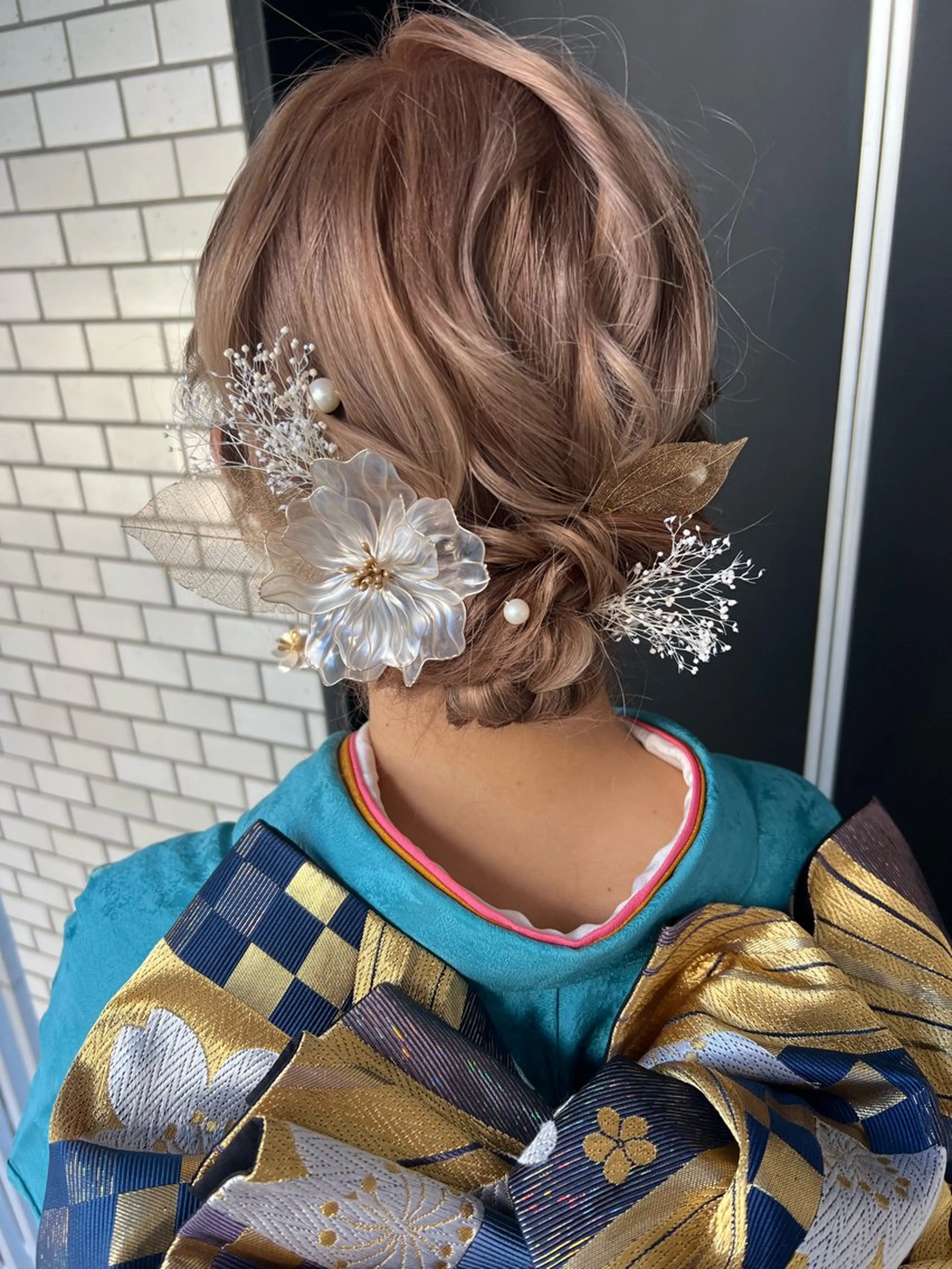 ヘアアレンジ 成人式 大人可愛いヘアメイク 💋🧚‍♀️しずかのヘアスタイル