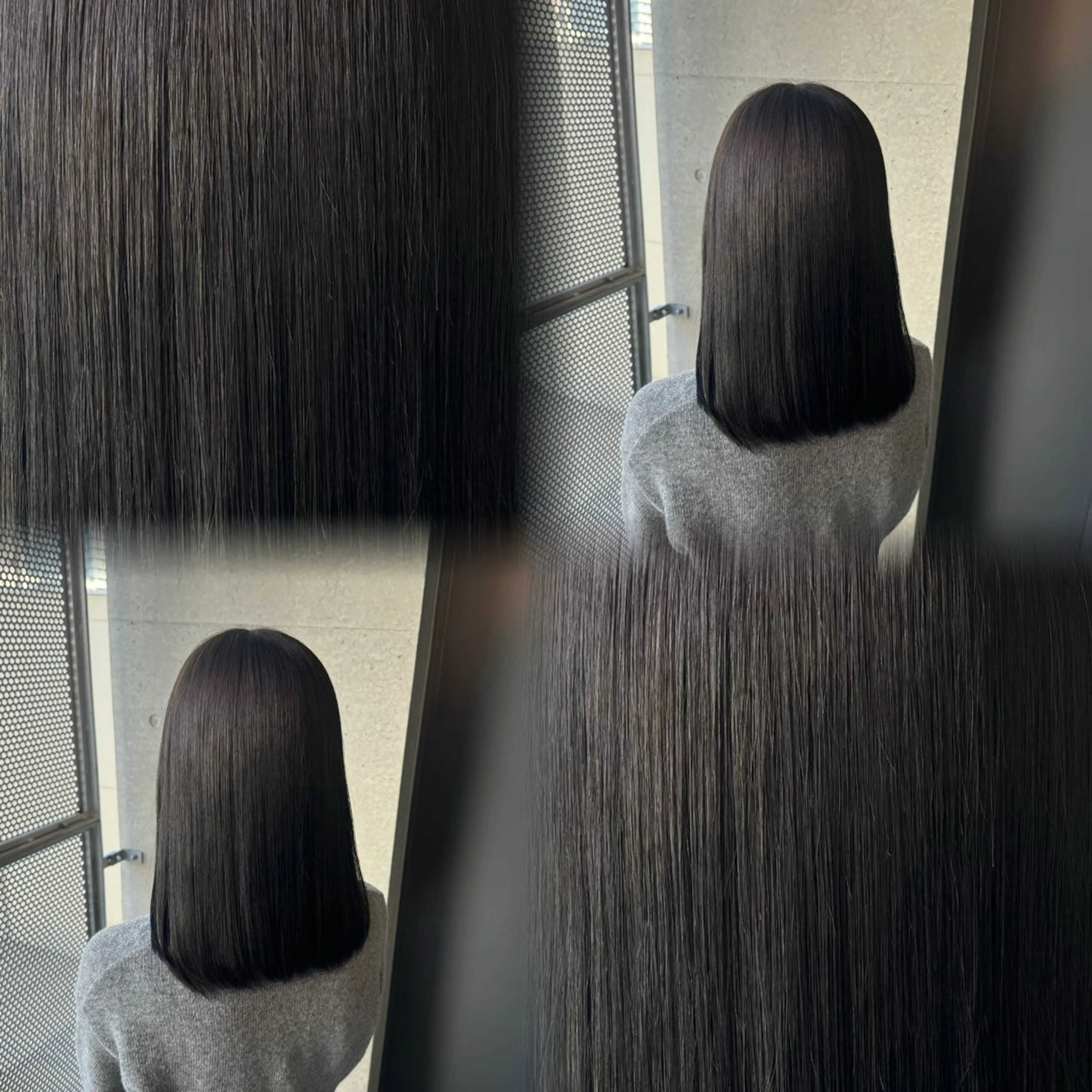 ミディアム カラー ヘアカラー トリートメント 髙橋 李里亜のヘアスタイル