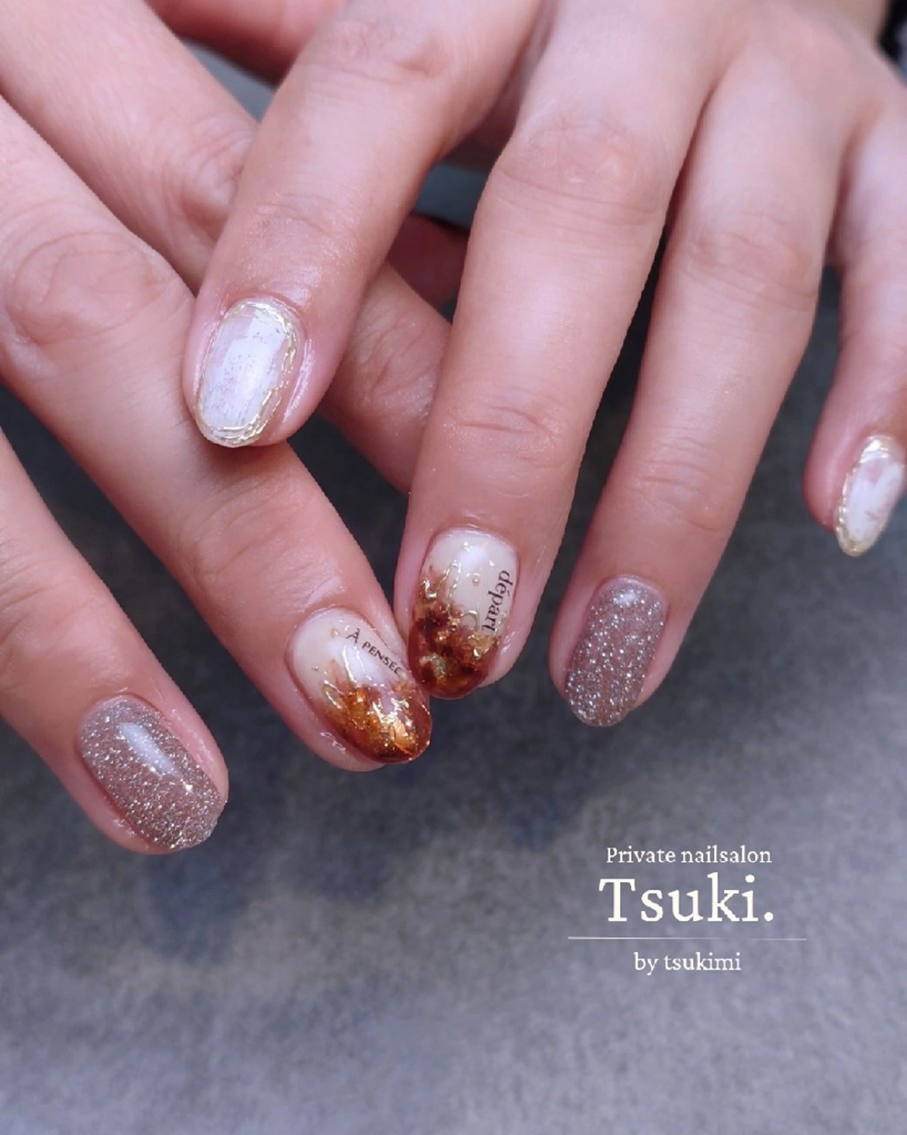 ネイル ハンドネイル Tsuki.所属・Nailsalon Tsuki.のネイルデザイン