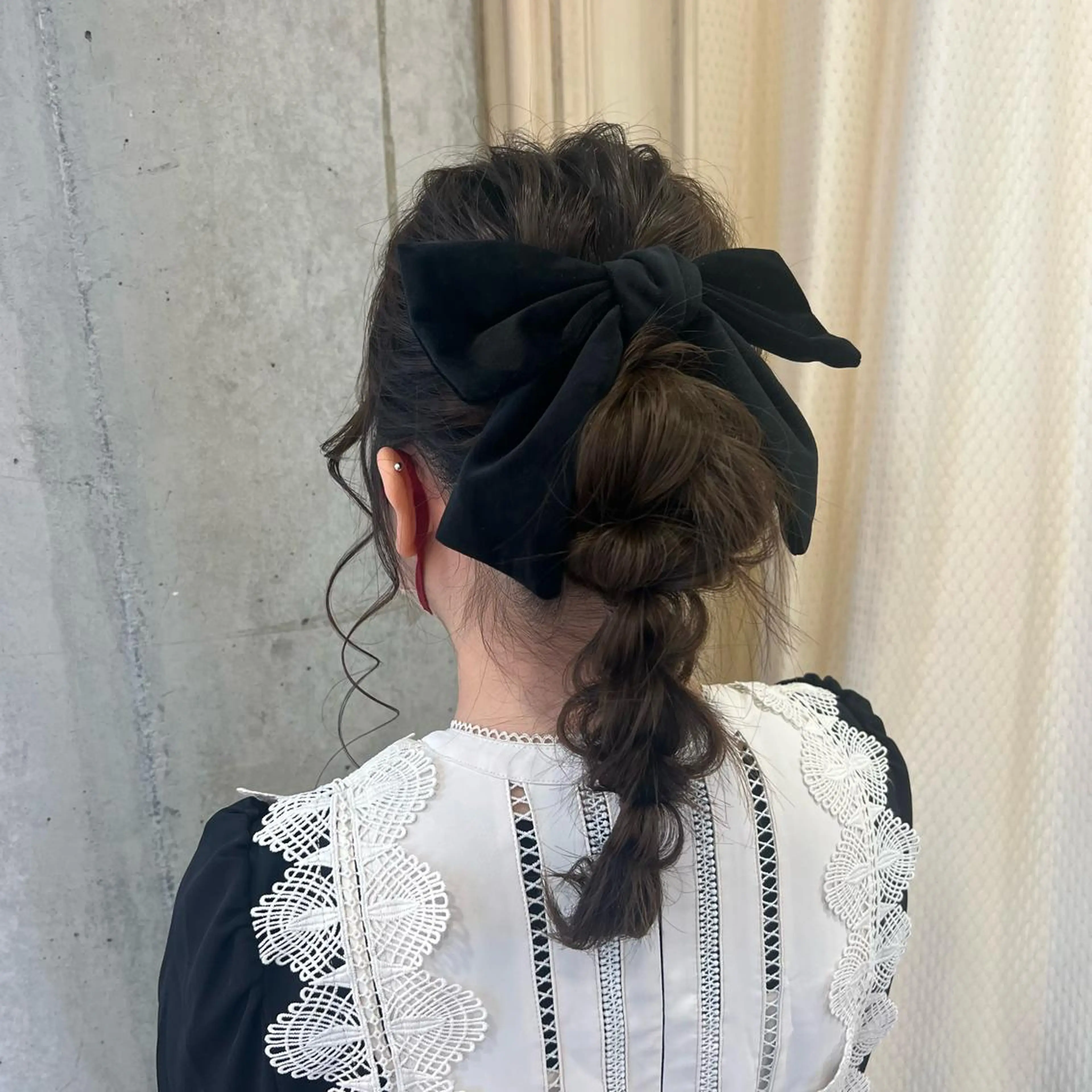 セミロング ヘアアレンジ ヘアセット SALOWIN川崎WEST店所属・🌷川崎/アレンジ/ 暖色ボブ/コトネ🌷のヘアスタイル