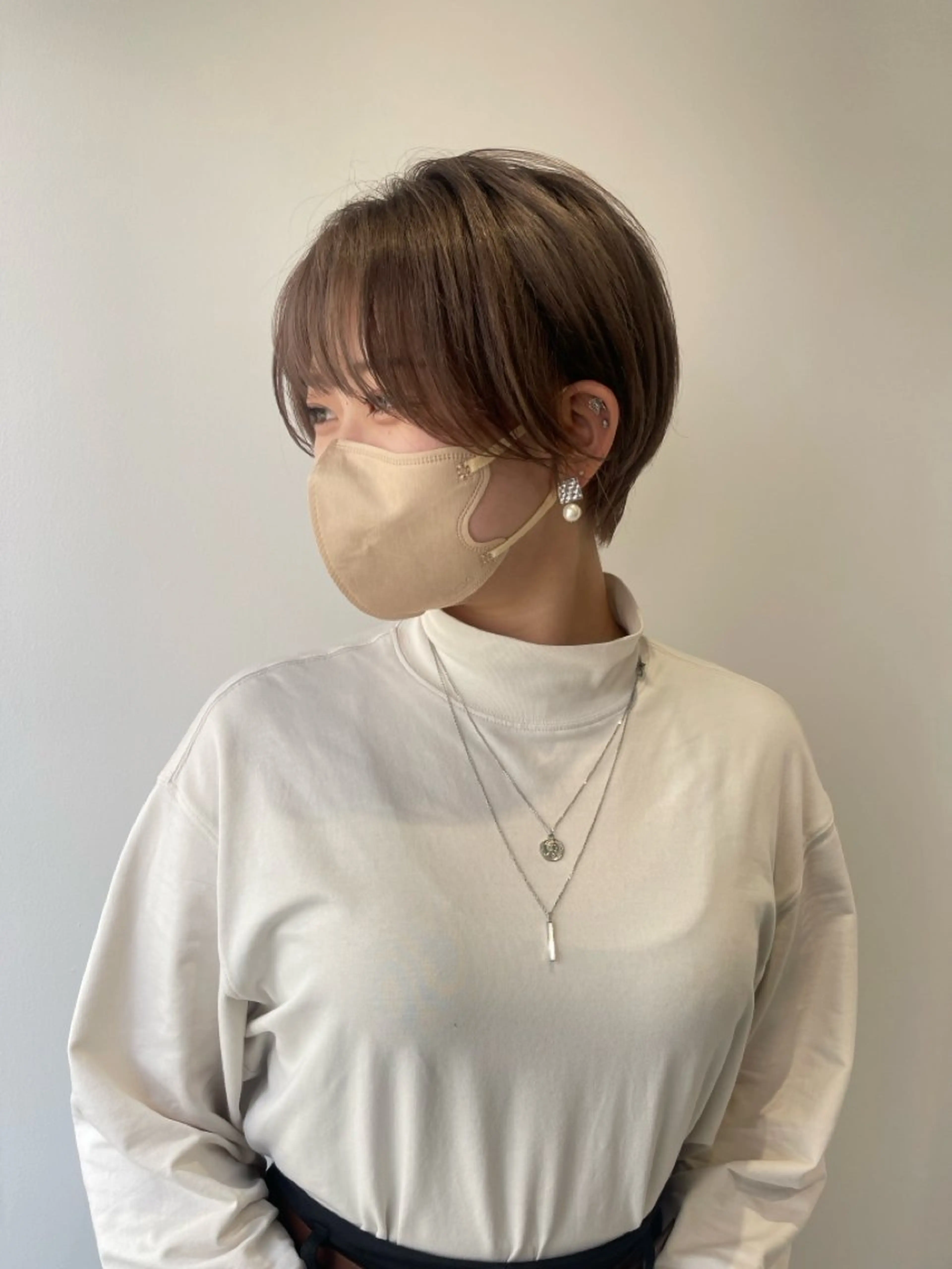 【ミニモ学割】💜レディースカット💜　#ショートカット#ウルフカット#レイヤーの写真
