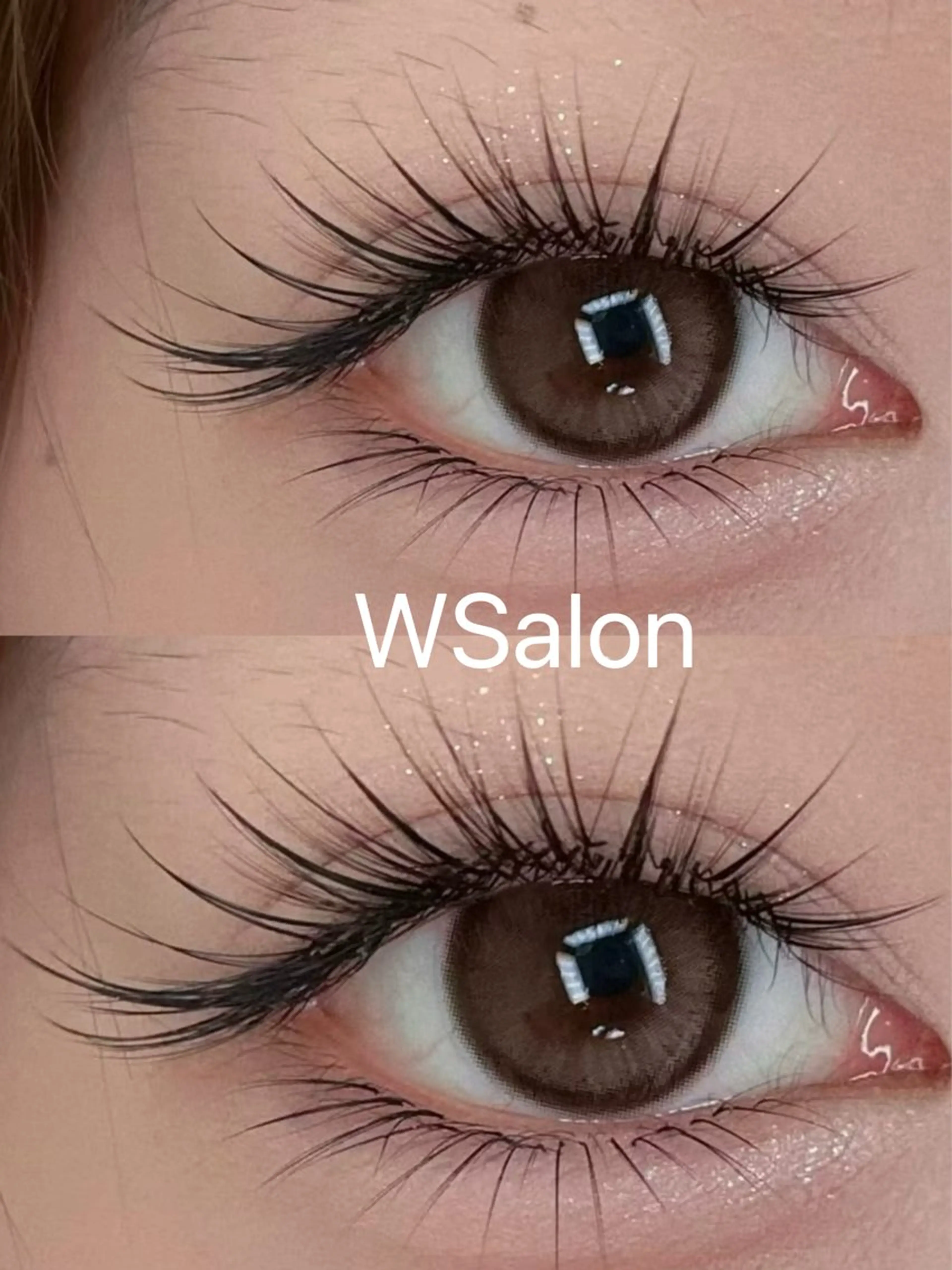 マツエク・マツパ 付け放題 バインドロック カラーマツエク フラットラッシュ 韓国風マツエク WSalon  アイラッシュ所属・W Salon アイラッシュのマツエク・マツパデザイン
