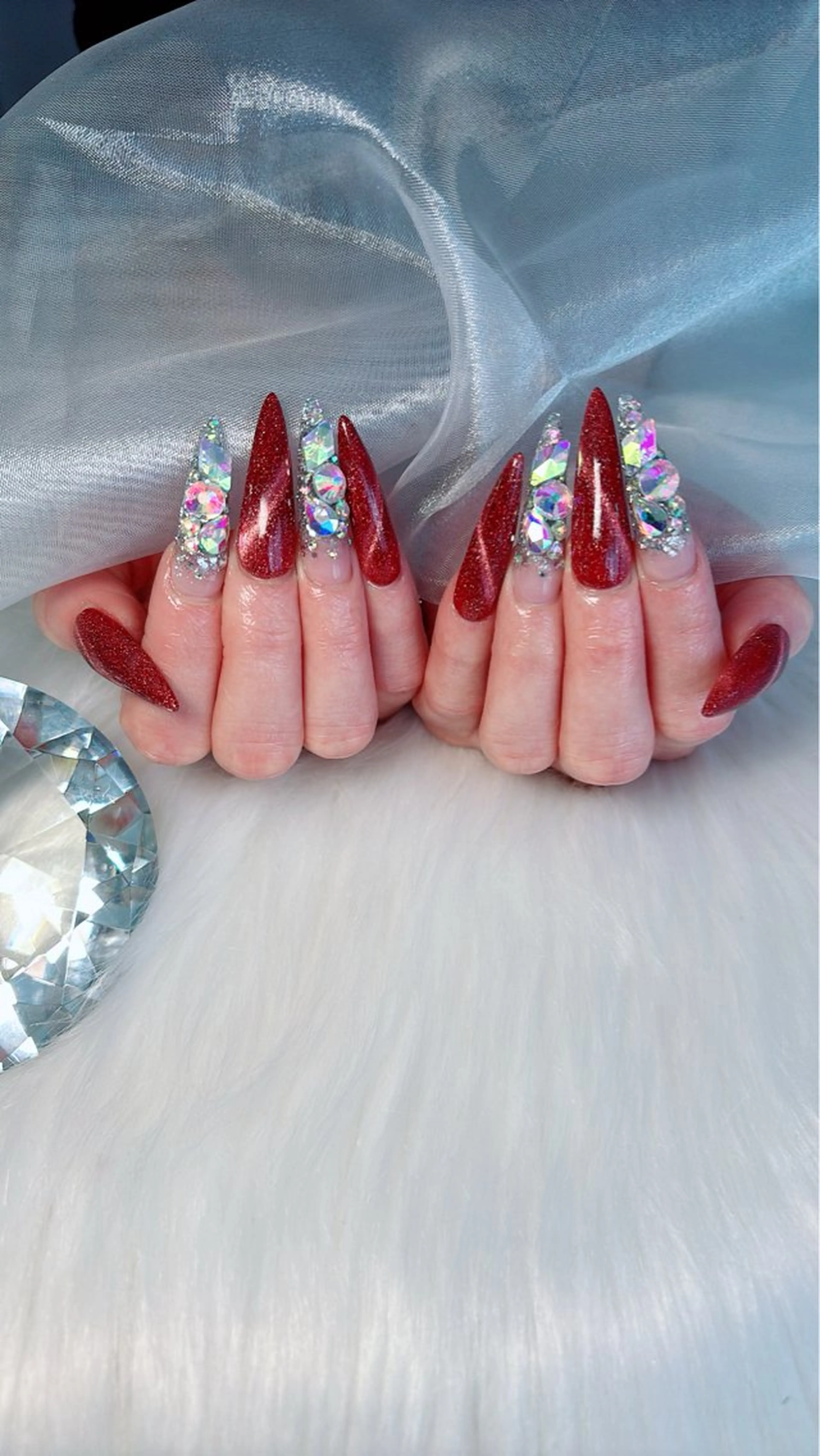 ネイル マグネットネイル ハンドネイル salon de belnetta所属・kayo 💅のネイルデザイン