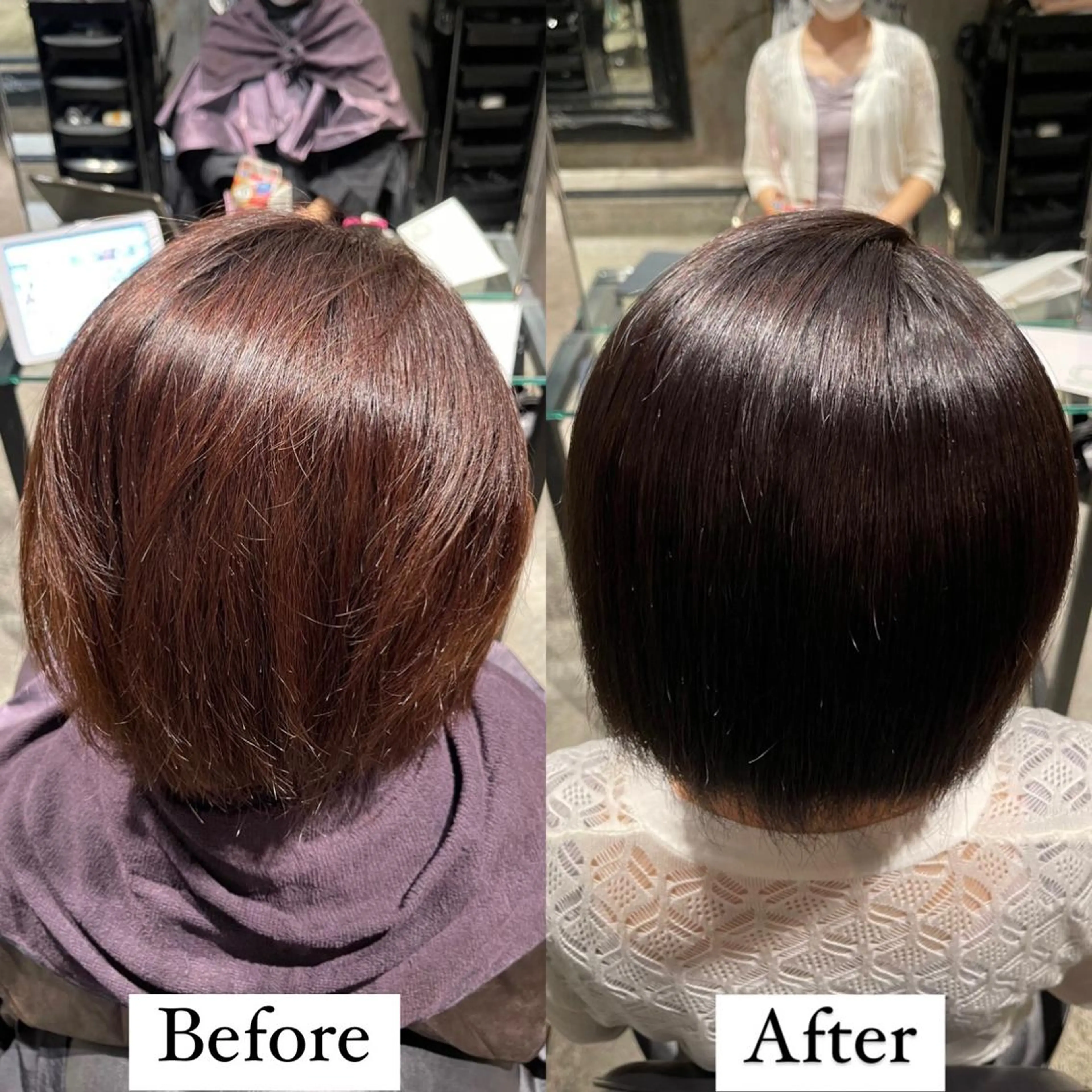 ショート Ainoa nouer所属・✨髪質改善/代々木 新宿/縮毛矯正✨のヘアスタイル