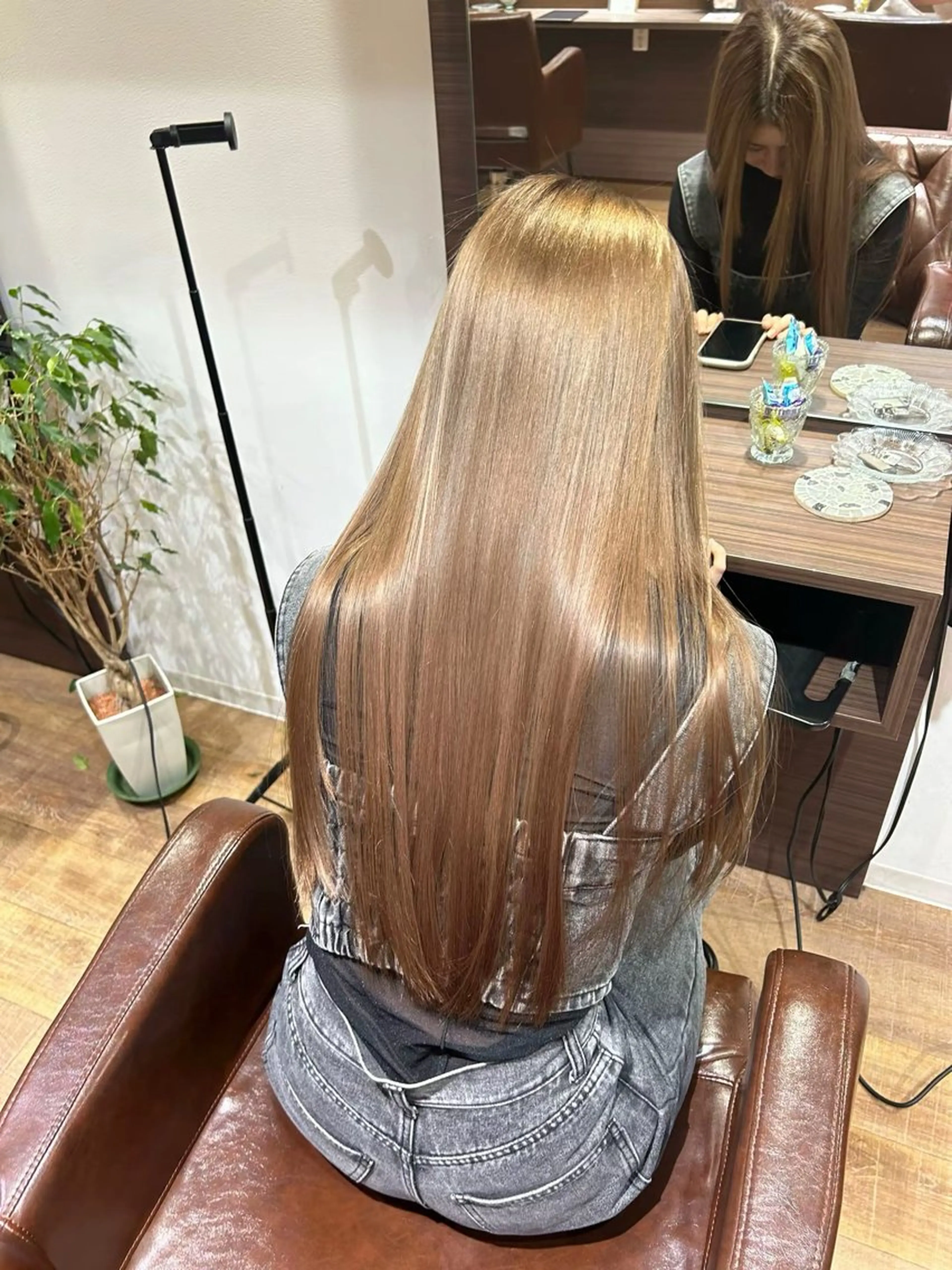 カット+縮毛矯正+3stepトリートメントの写真