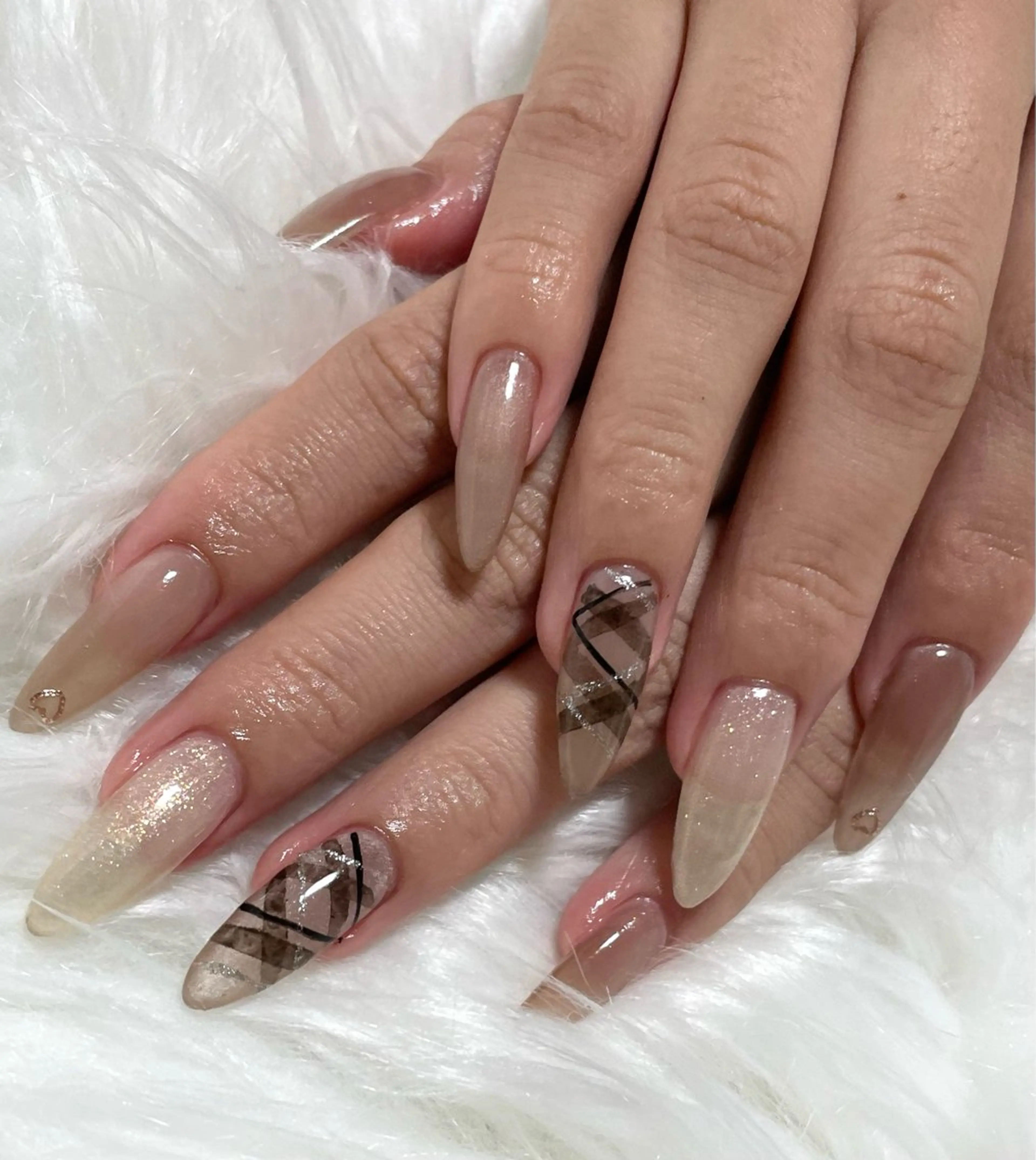 ネイル ハンドネイル nail salon HIRUKANAのネイルデザイン