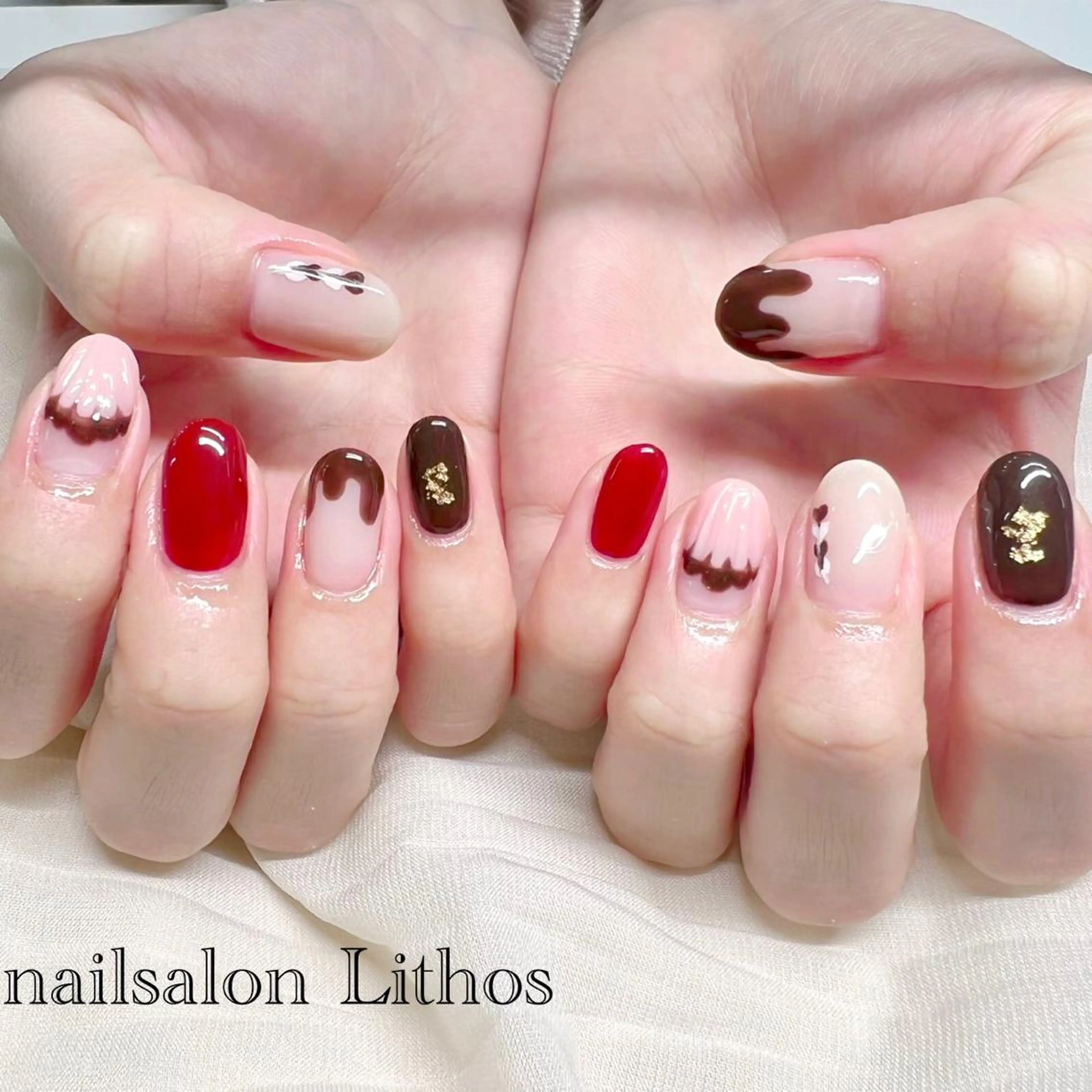 ネイル ハンドネイル nailsalon Lithos所属・nailsalon Recontreのネイルデザイン