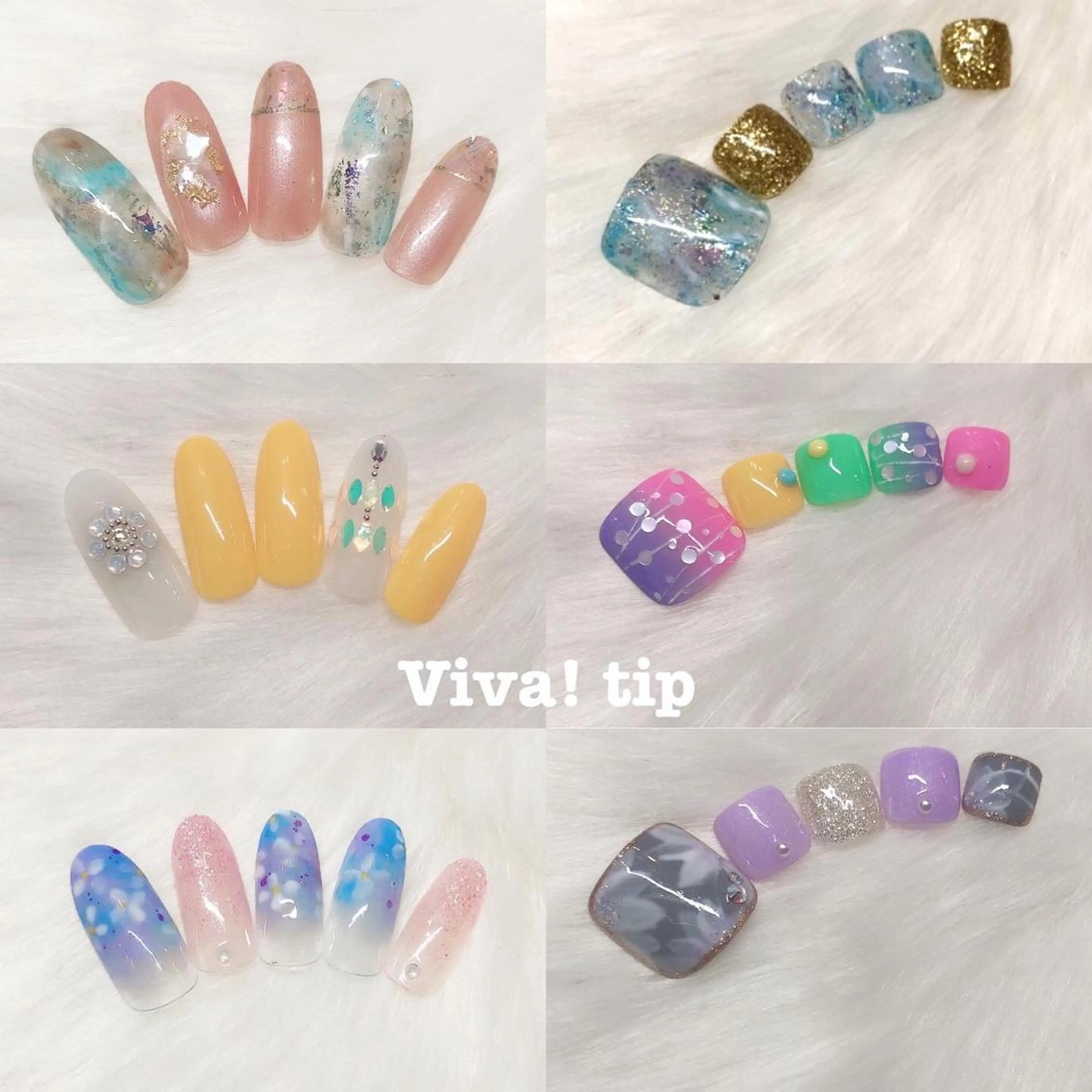 ネイル Viva!tip所属・Viva!tip ビバティップネイルのネイルデザイン
