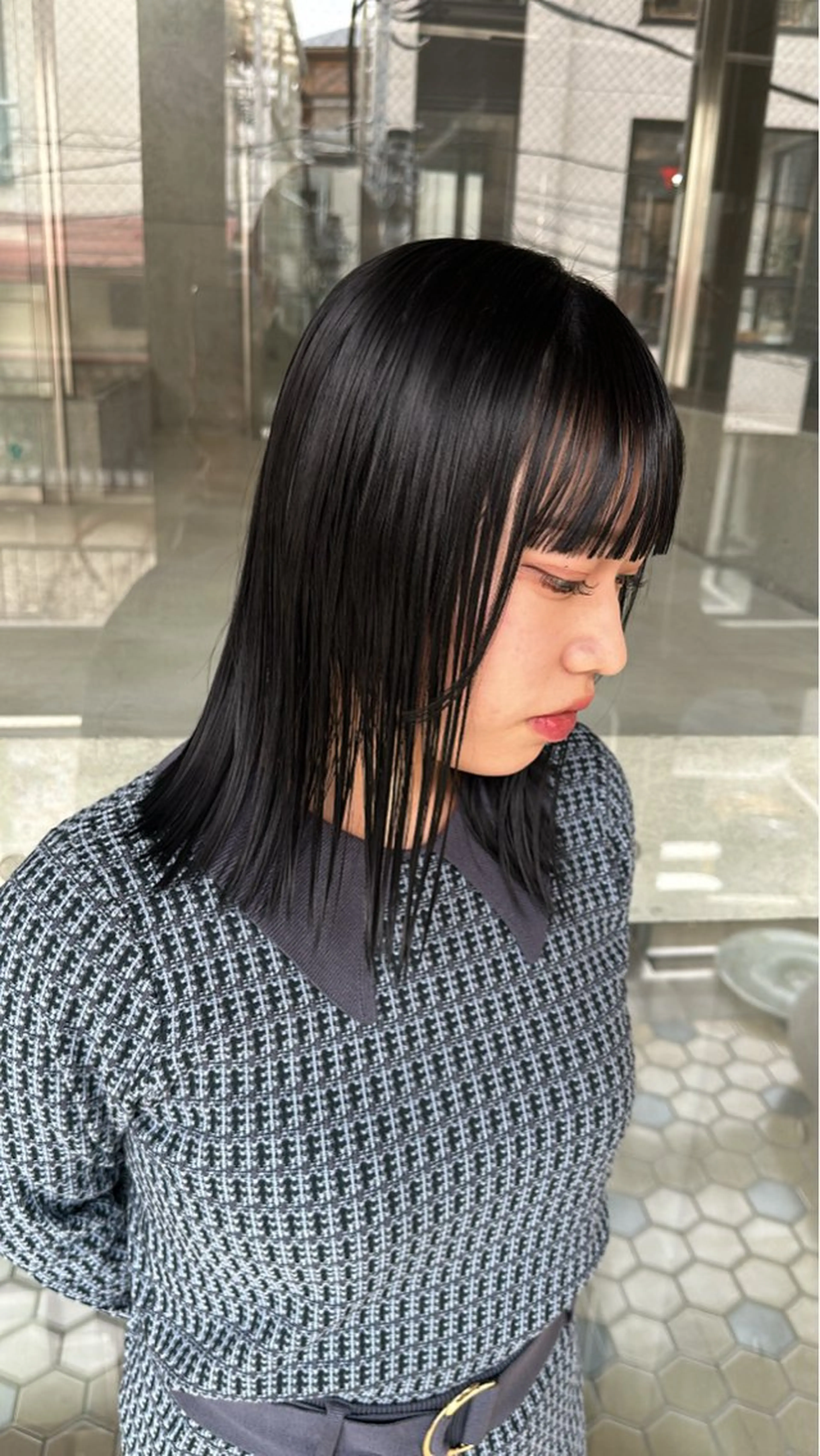 カラー RINA .のヘアスタイル