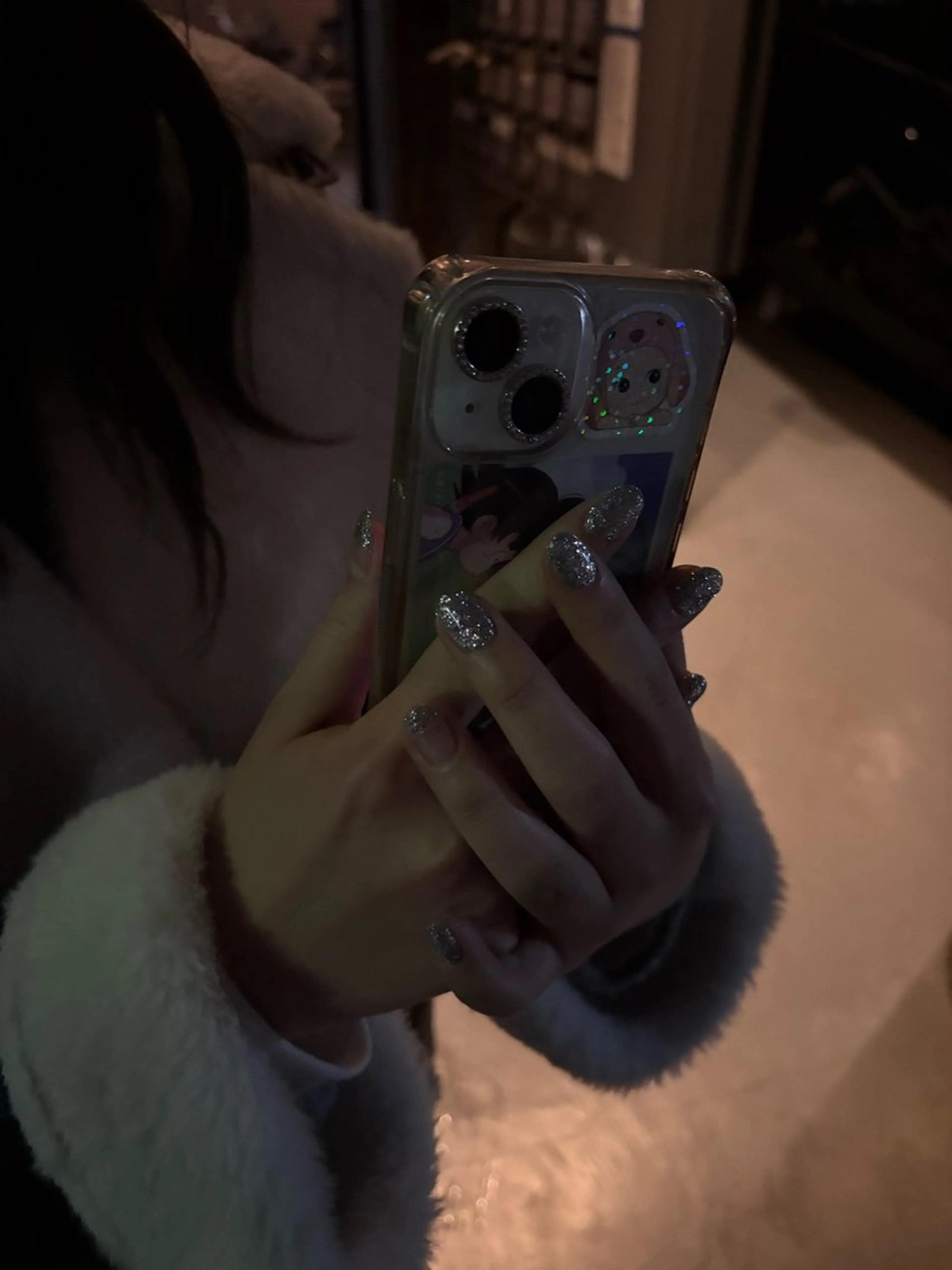 ネイル ラメ(グリッター) ラメグラデーション ワンカラーネイル ハンドネイル IROHA nail所属・IROHA NAIL Rinonのネイルデザイン