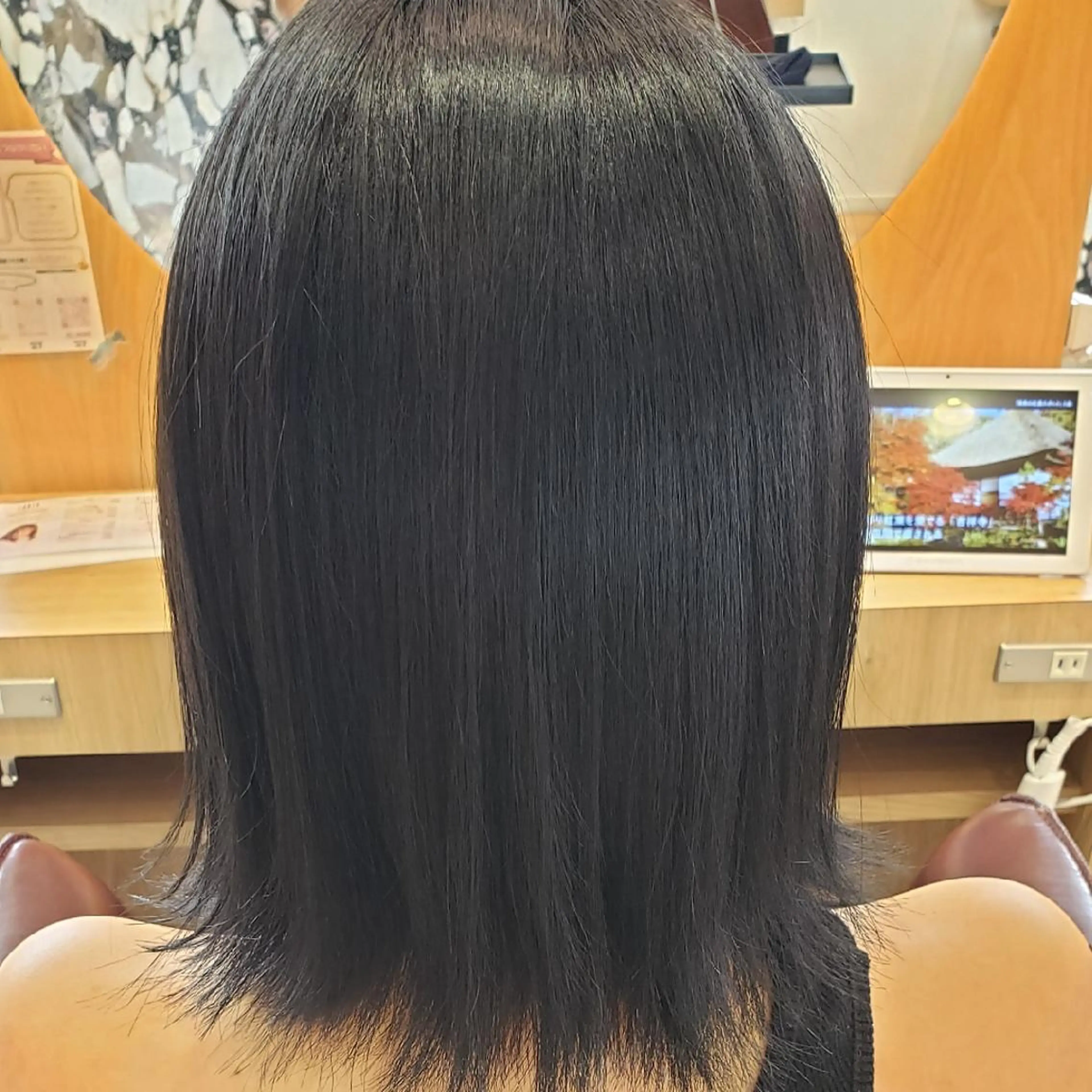 ミディアム カラー 黒髪 ブルーカラー ブルーブラック 髪質改善 トリートメント ヘアカラー トリートメント 【とにかく髪に優しい ❇️】森田篤のヘアスタイル
