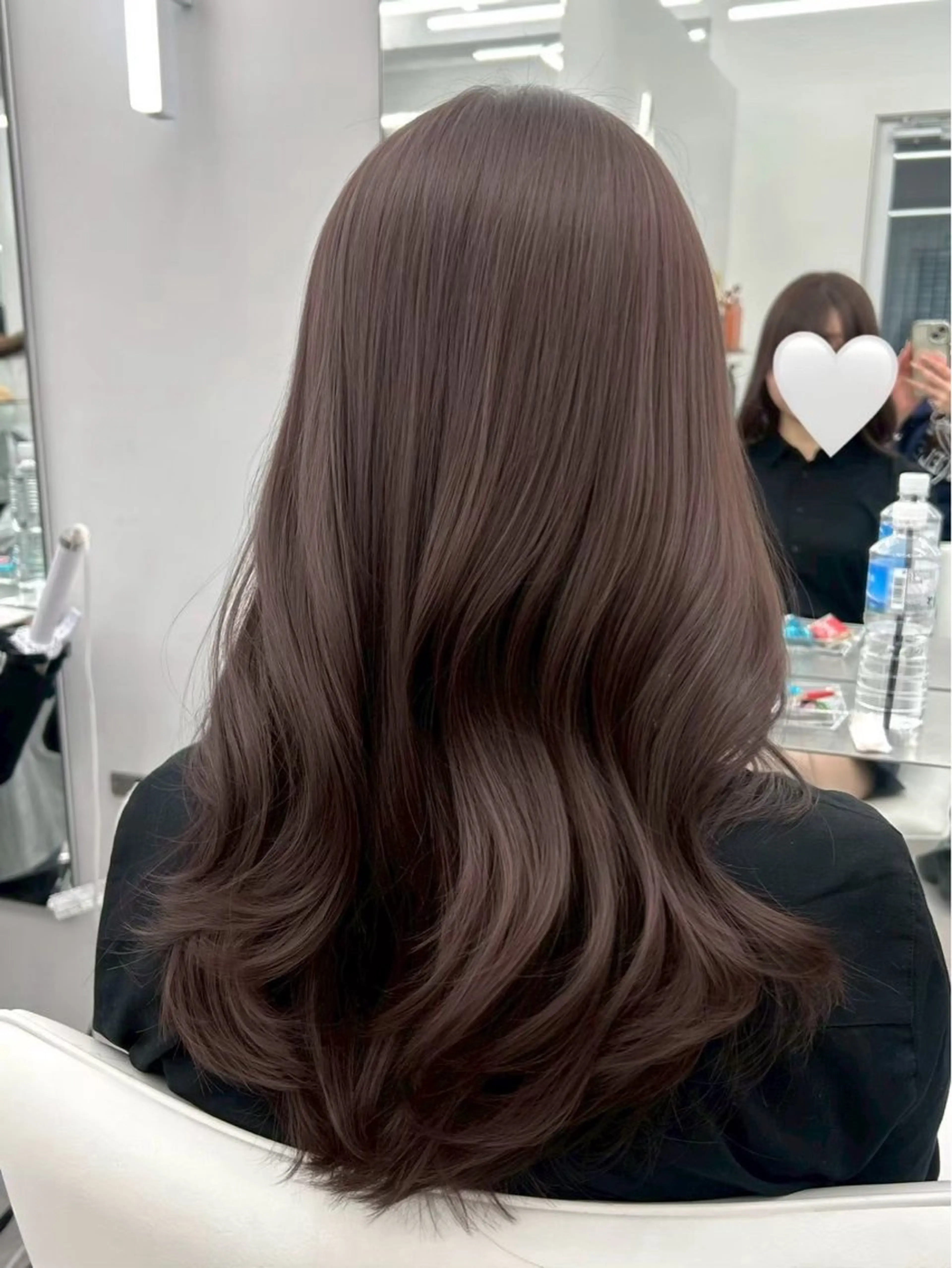 ロング カラー グレージュ モカグレージュ ピンクカラー ヘアカラー トリートメント 🫧いちの 🫧のヘアスタイル