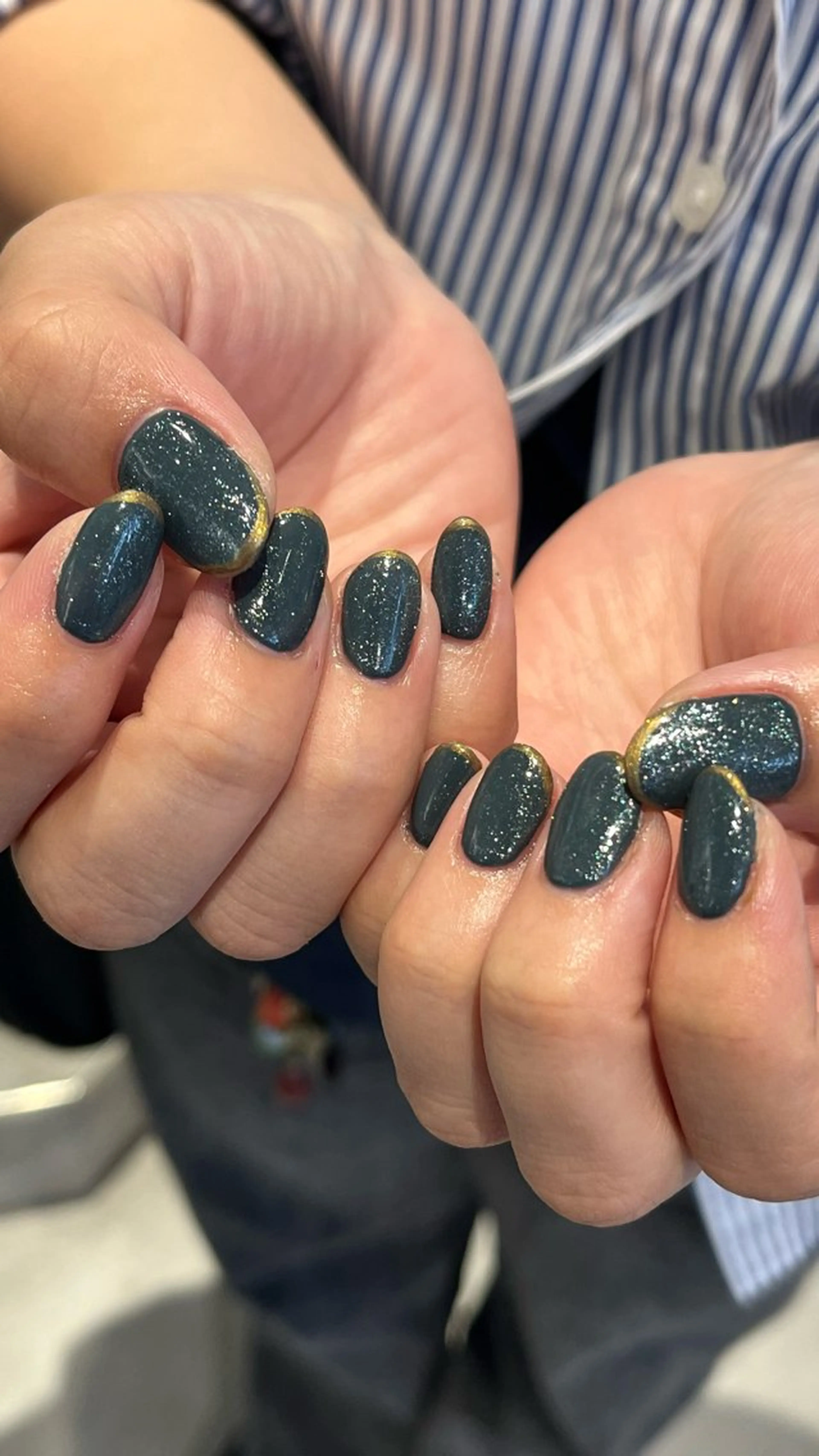 ネイル ハンドネイル メンズパーマ/ メッシュ📍ユリのヘアスタイル