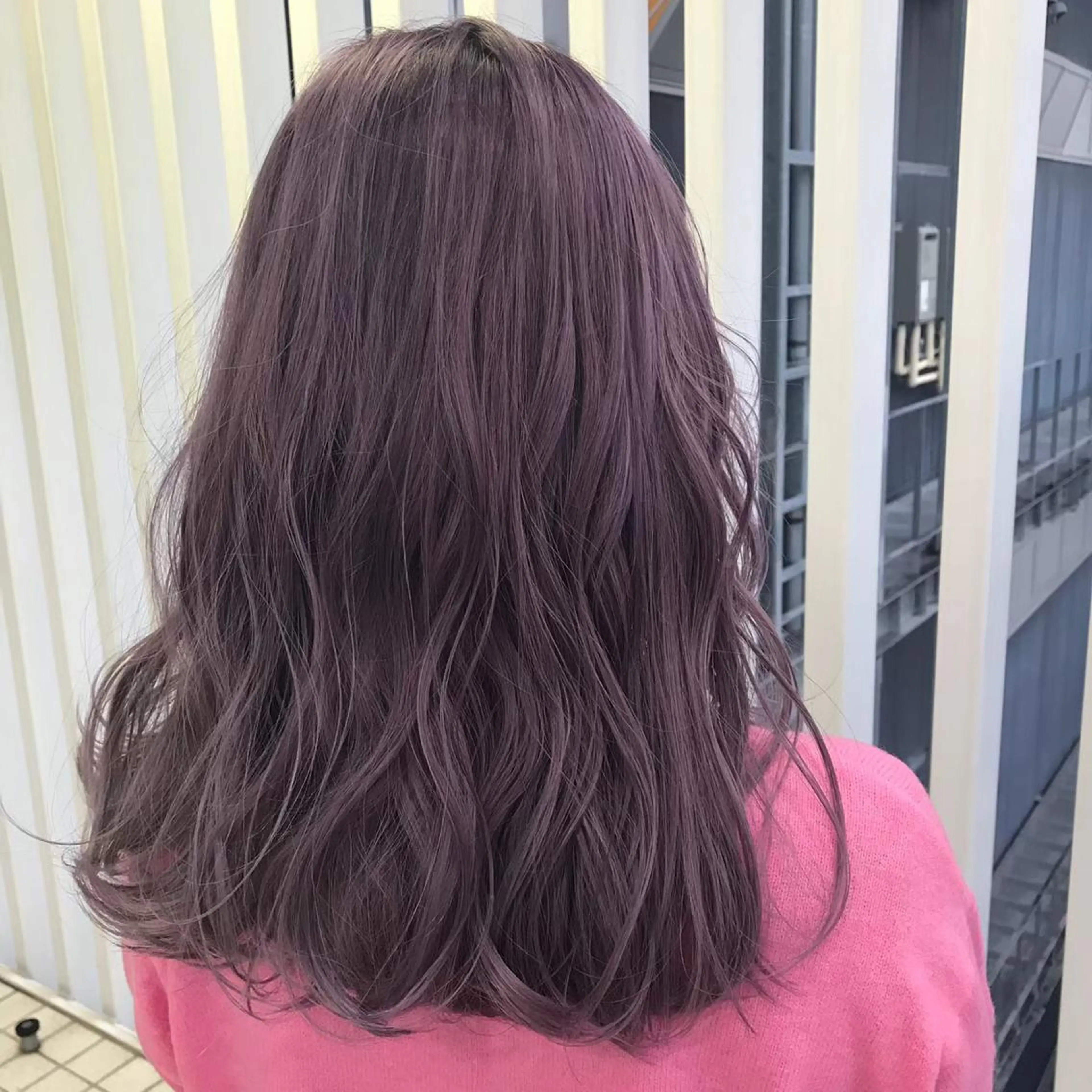 ロング カラー 髪質改善ストレート髪 質改善カラー特化中崎のヘアスタイル