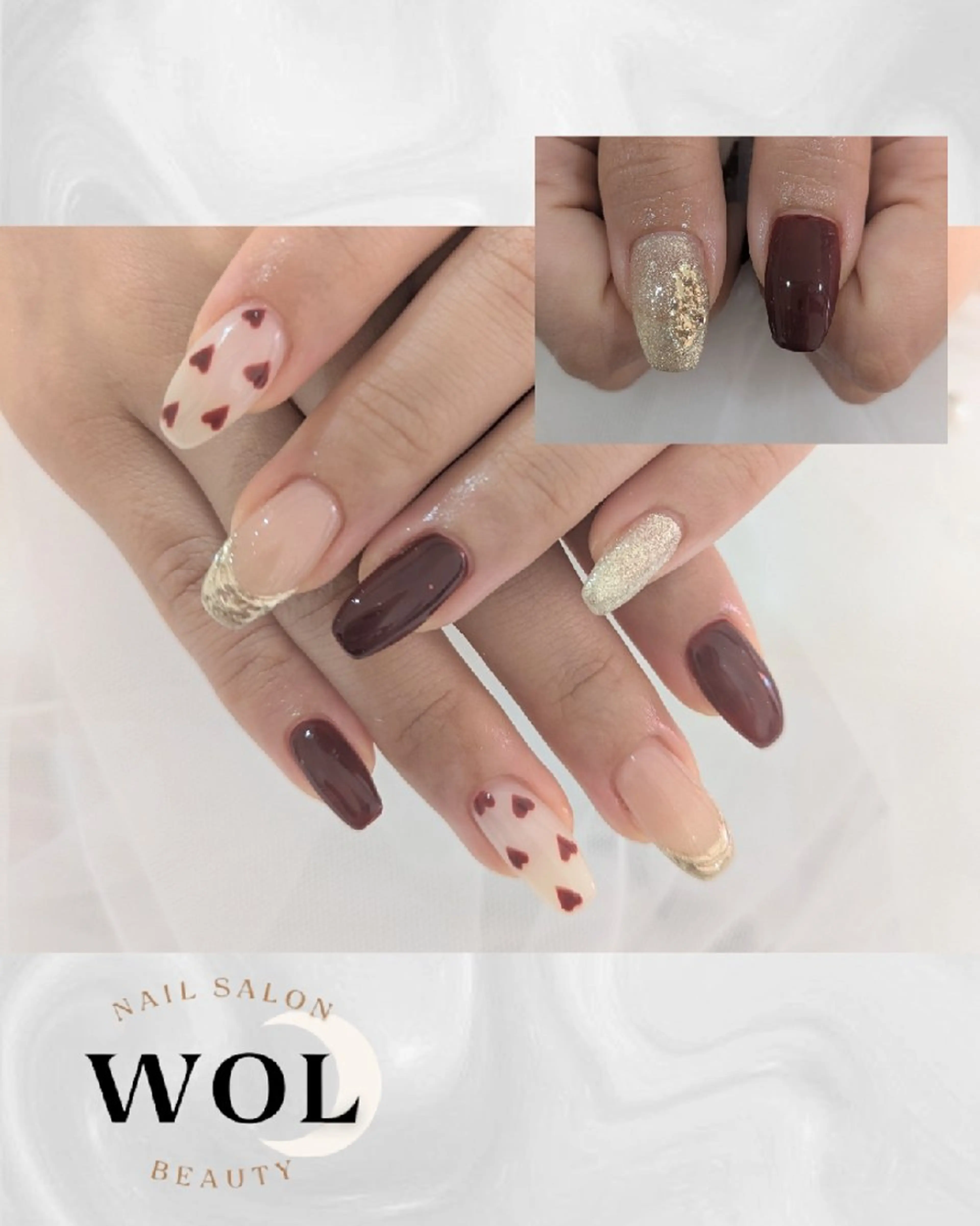 ネイル ハンドネイル nailsalon🌙WOL所属・WOL🌙 momokoのネイルデザイン